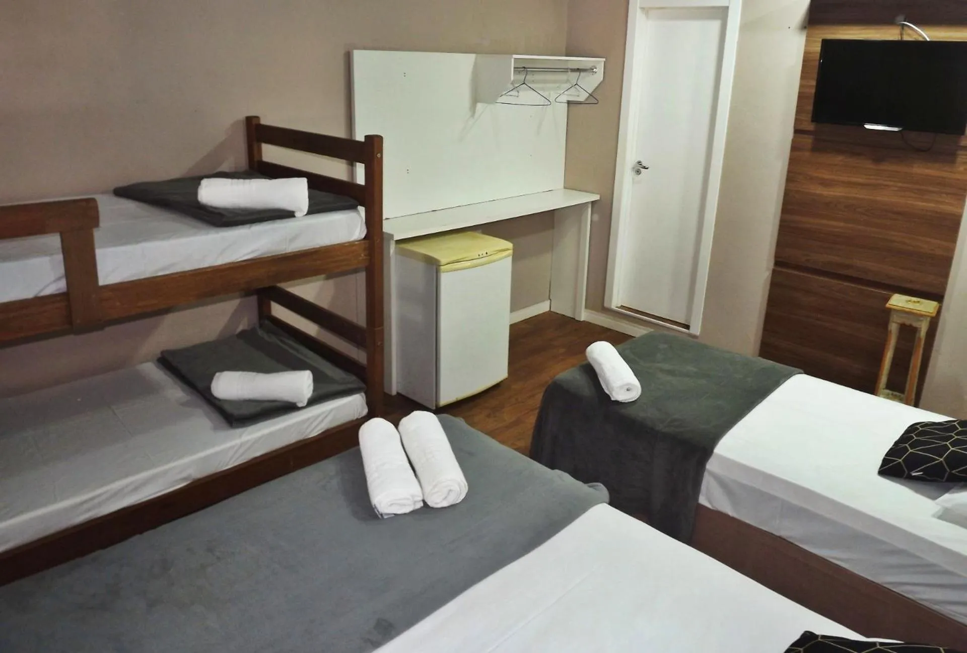 Bed in Pousada do Pescador