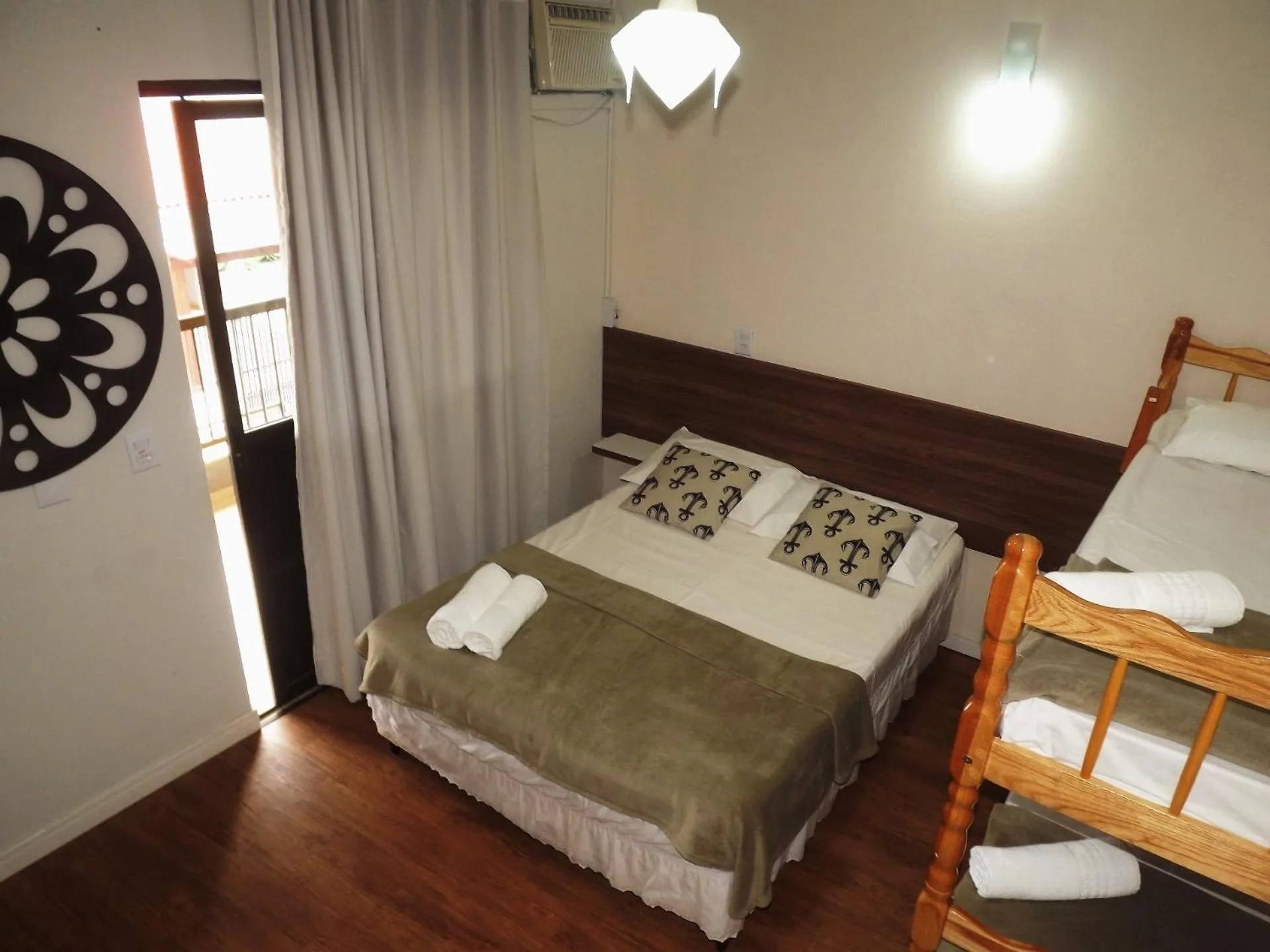 Bed in Pousada do Pescador