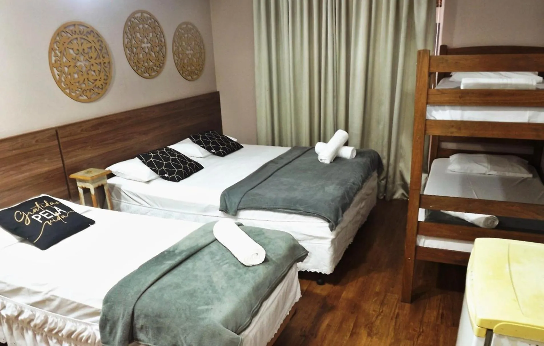 Bed in Pousada do Pescador