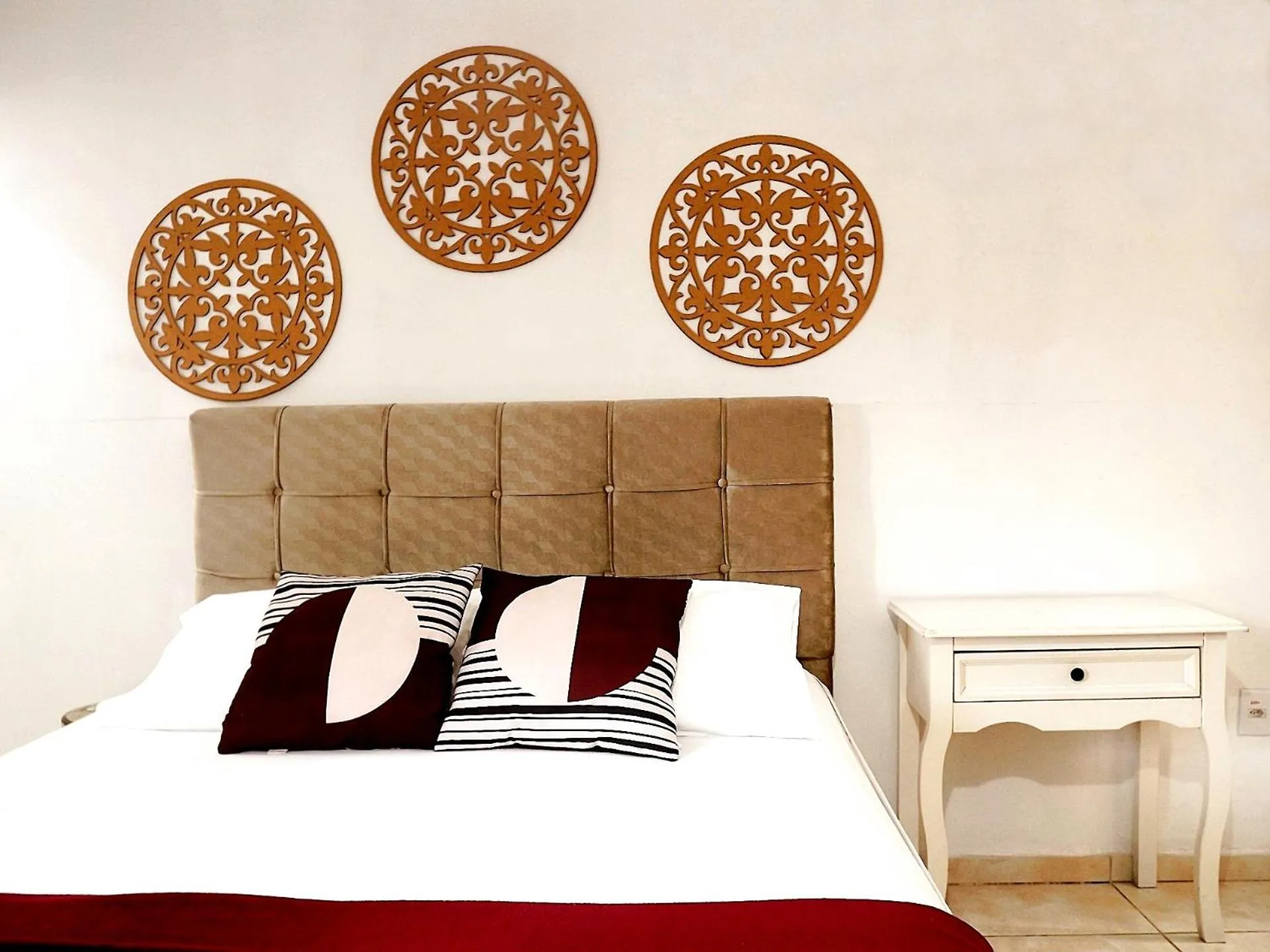 Bed in Pousada do Pescador