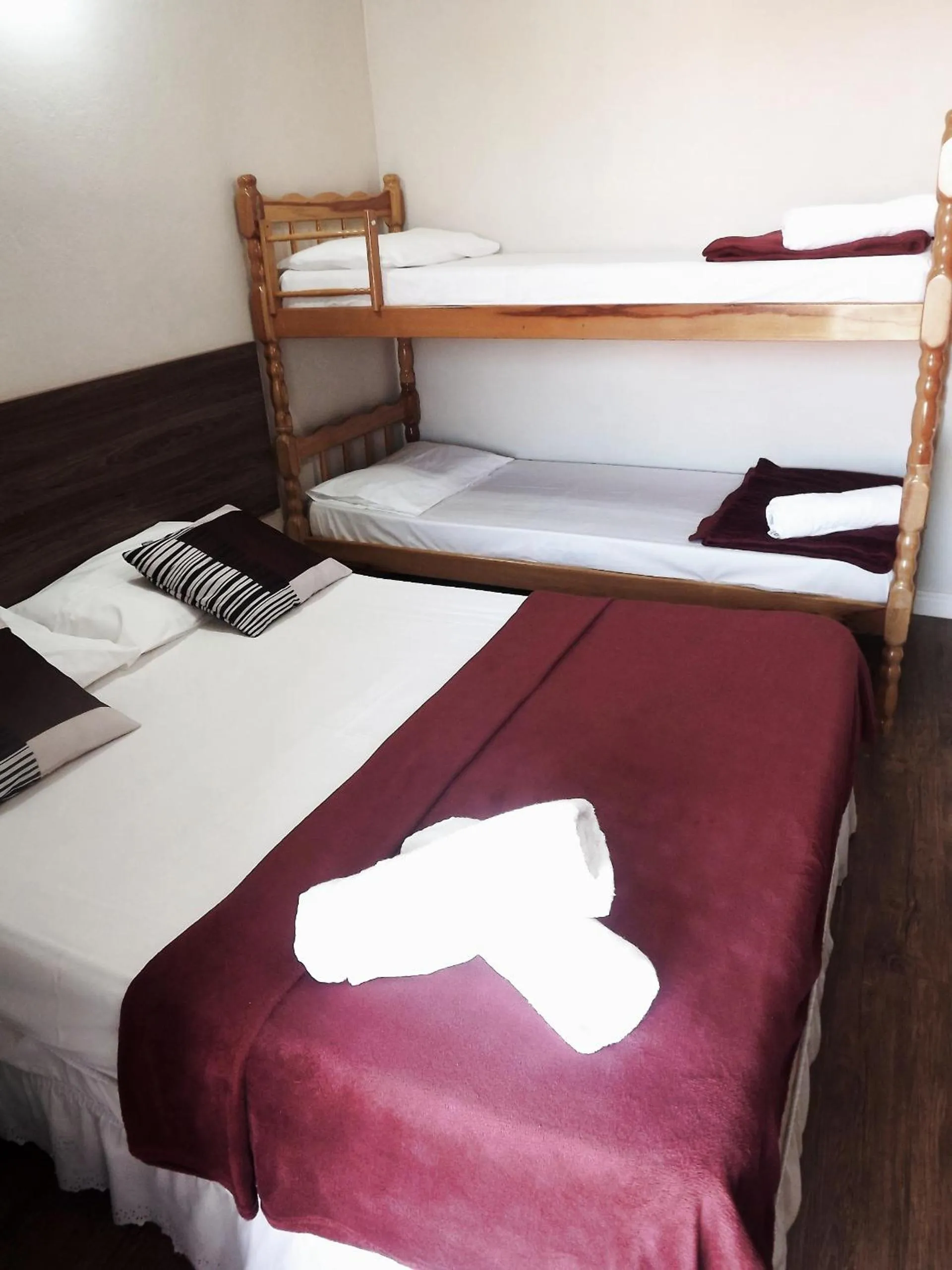 Bed in Pousada do Pescador