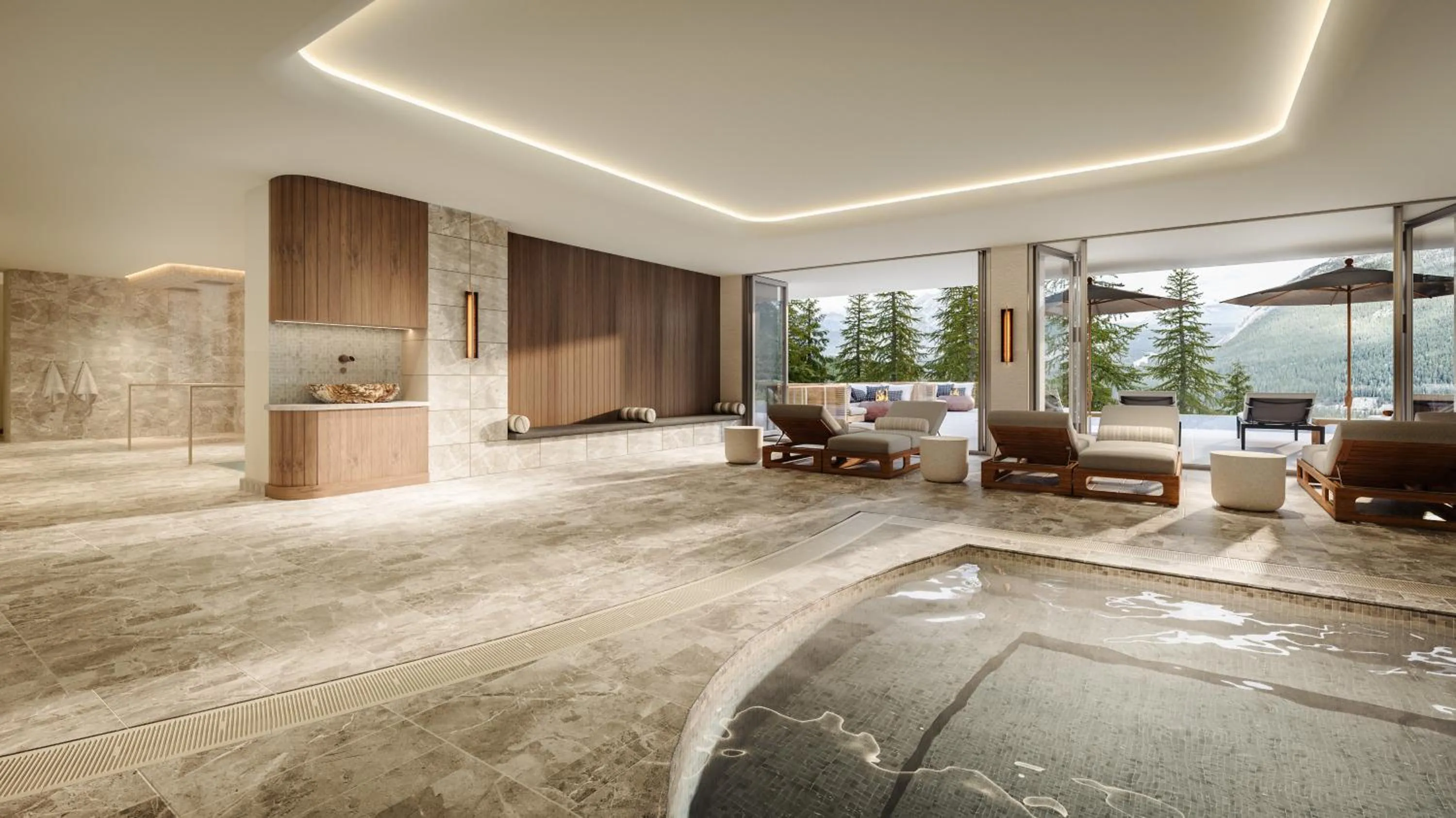 Spa and wellness centre/facilities in Rimrock Banff, Emblems Collection