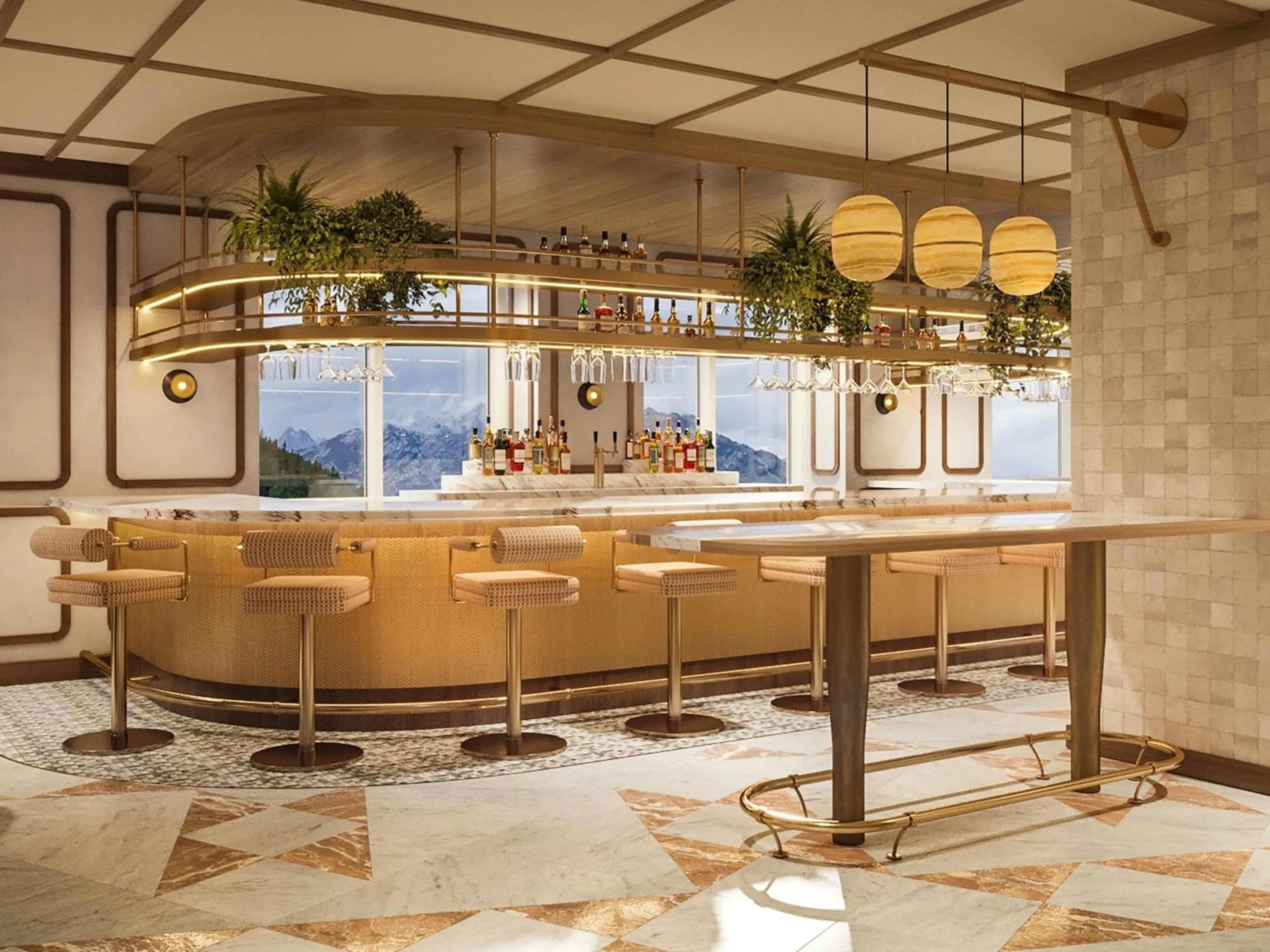 Restaurant/places to eat in Rimrock Banff, Emblems Collection