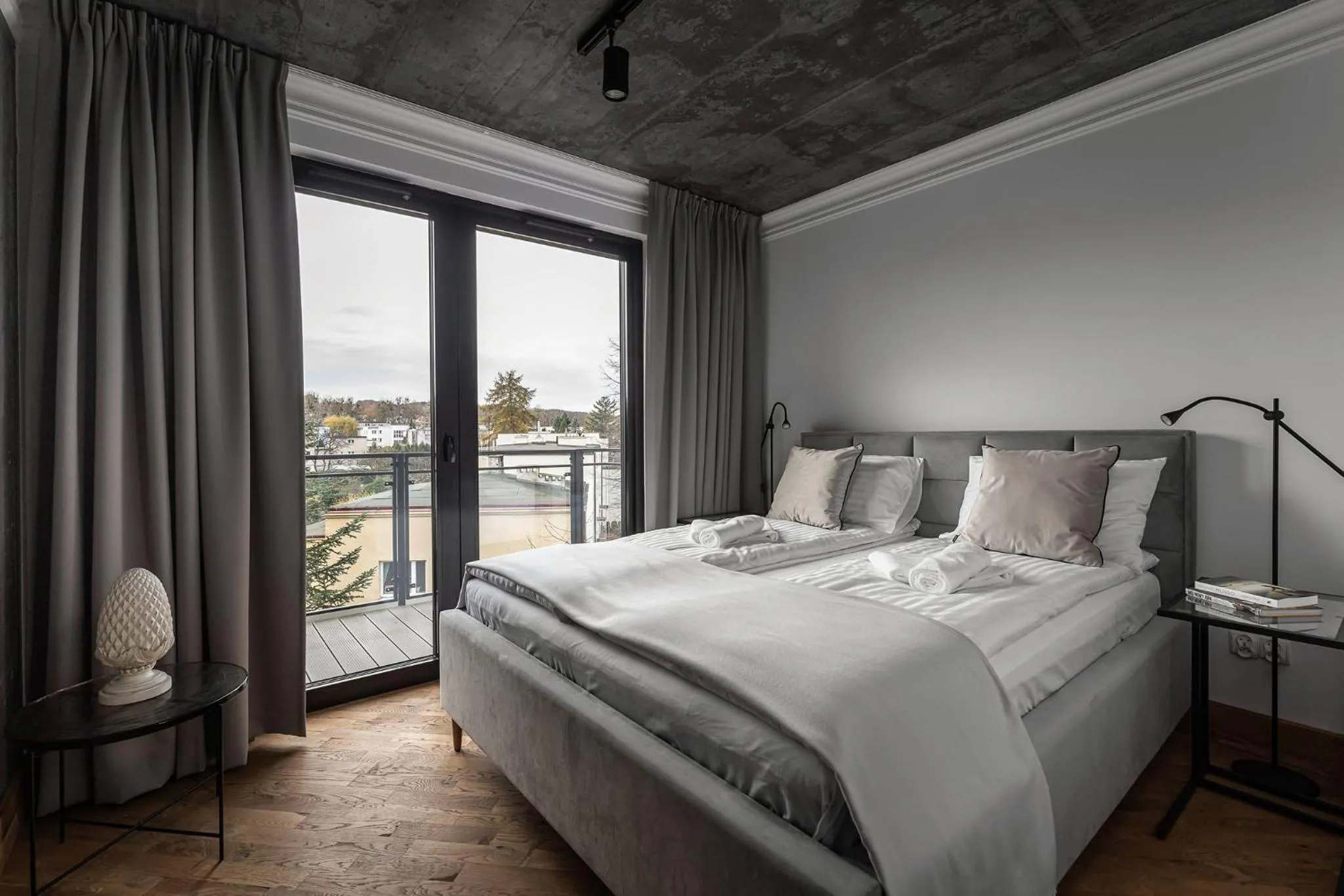 Bed in Apartamenty Przystanek Przy Klifie