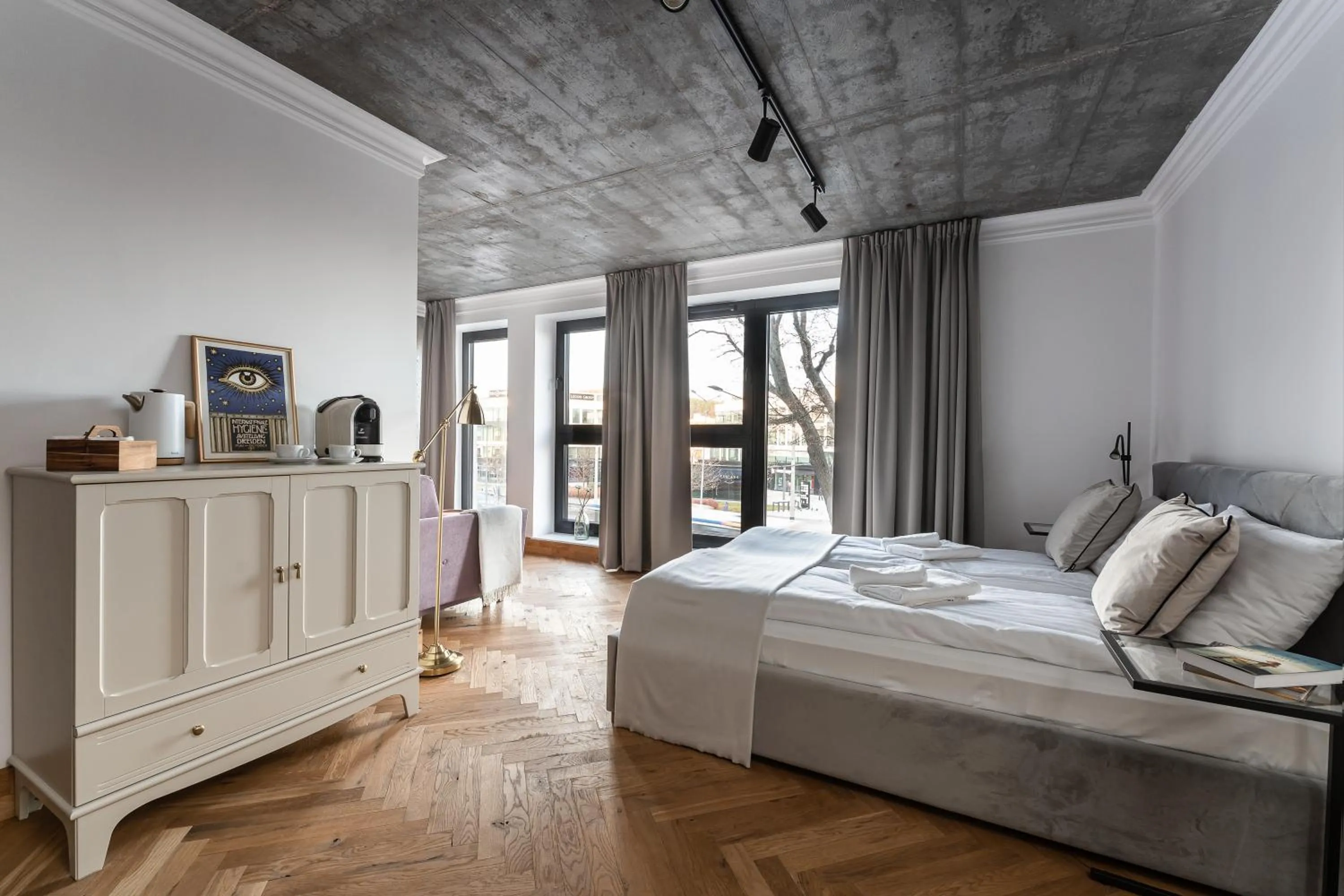 Bed in Apartamenty Przystanek Przy Klifie