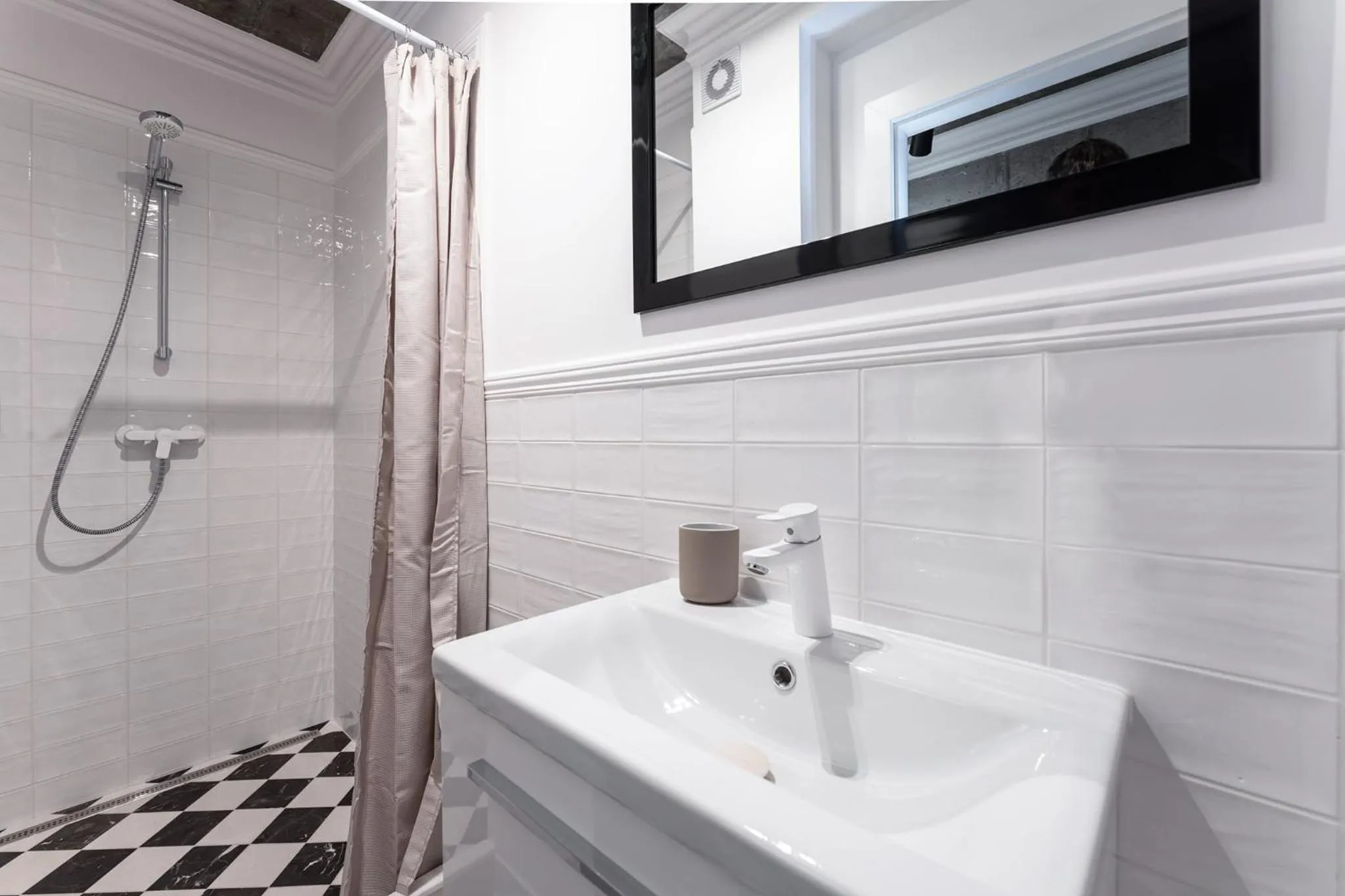 Shower in Apartamenty Przystanek Przy Klifie
