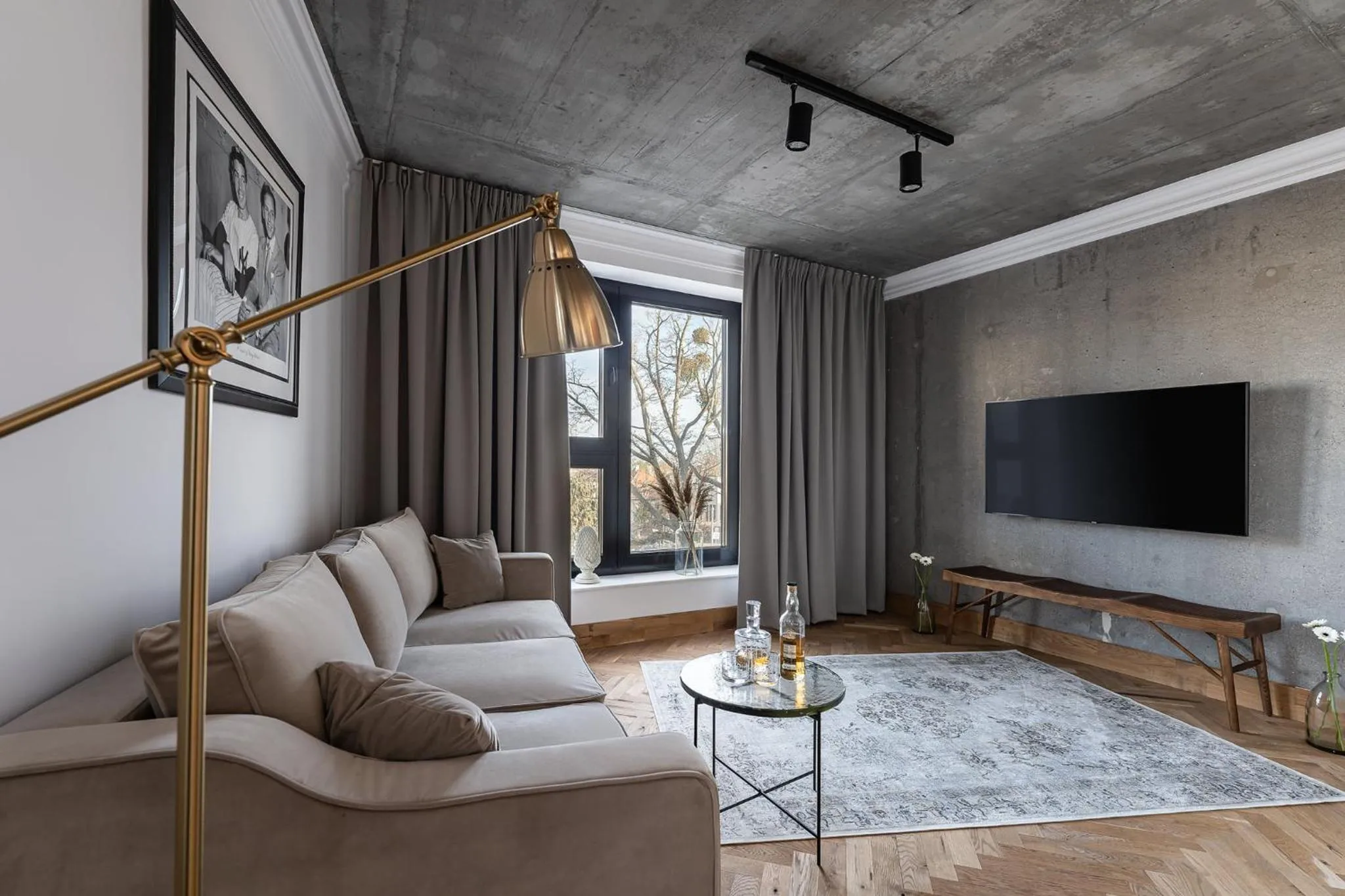 Communal lounge/ TV room in Apartamenty Przystanek Przy Klifie