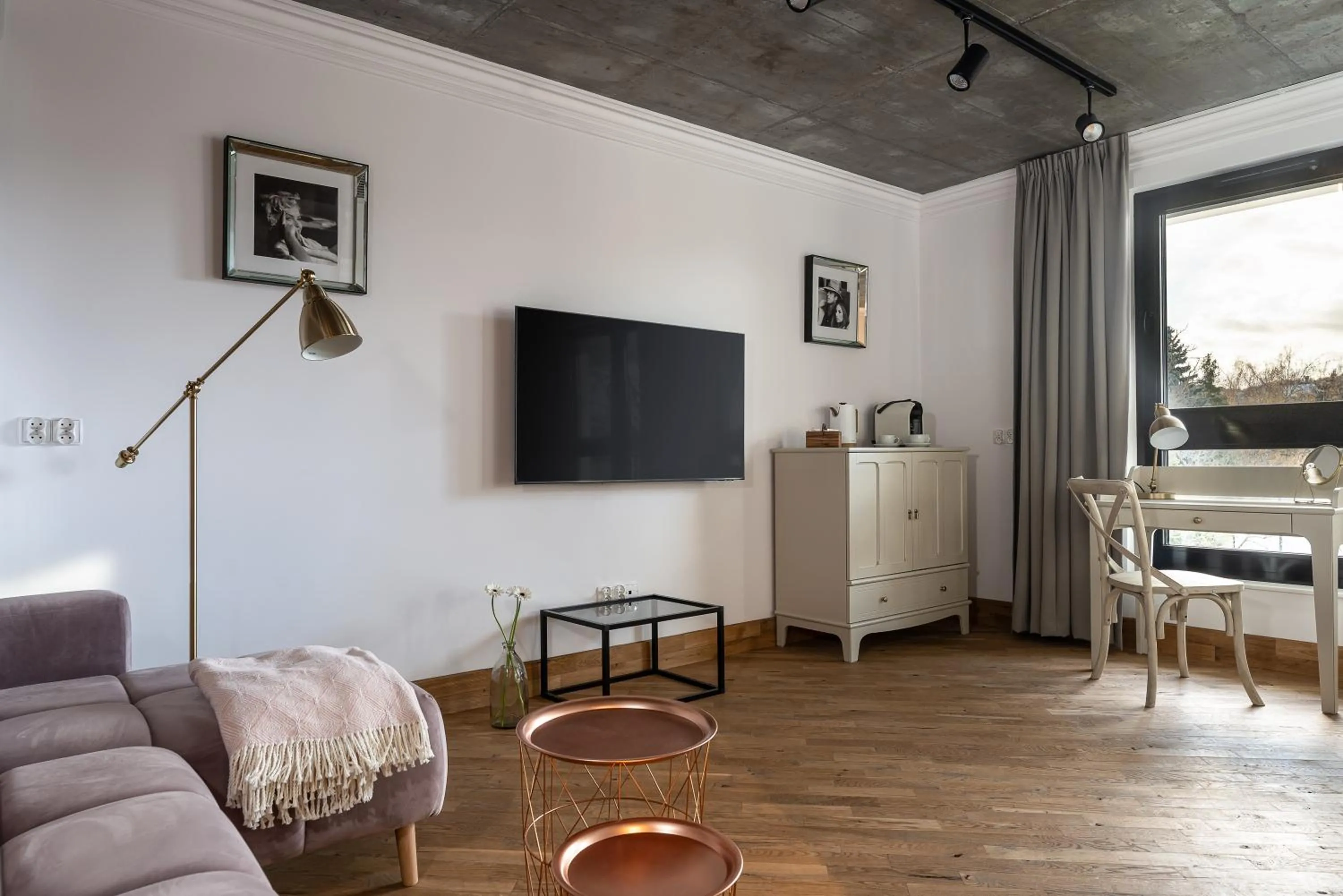 TV and multimedia in Apartamenty Przystanek Przy Klifie