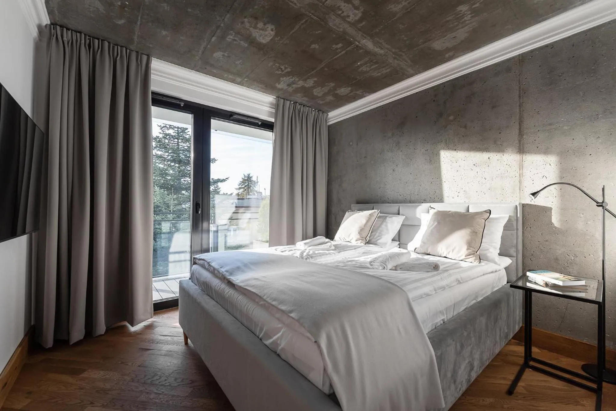 Bed in Apartamenty Przystanek Przy Klifie
