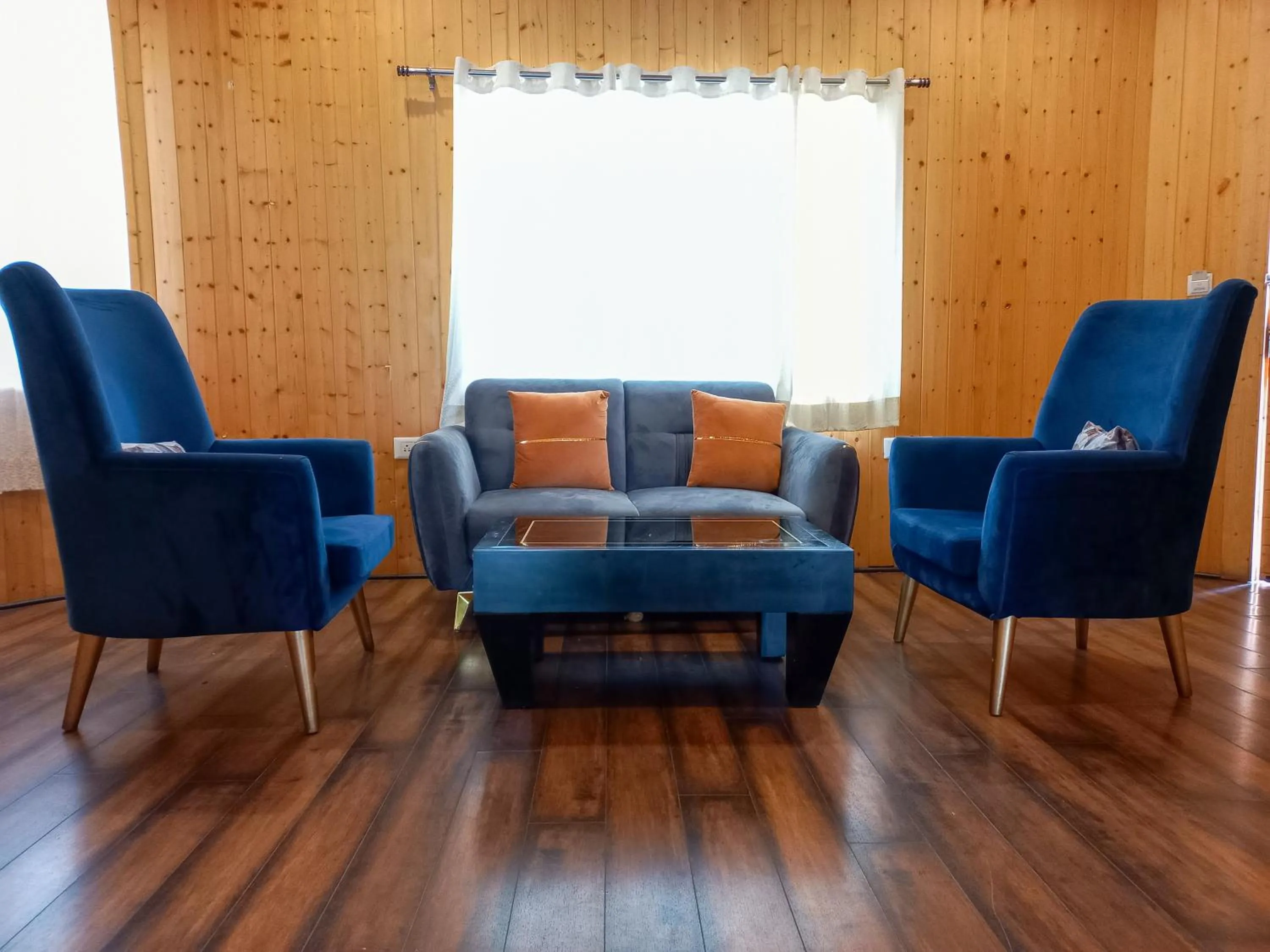 Living room in The Woods Retreat