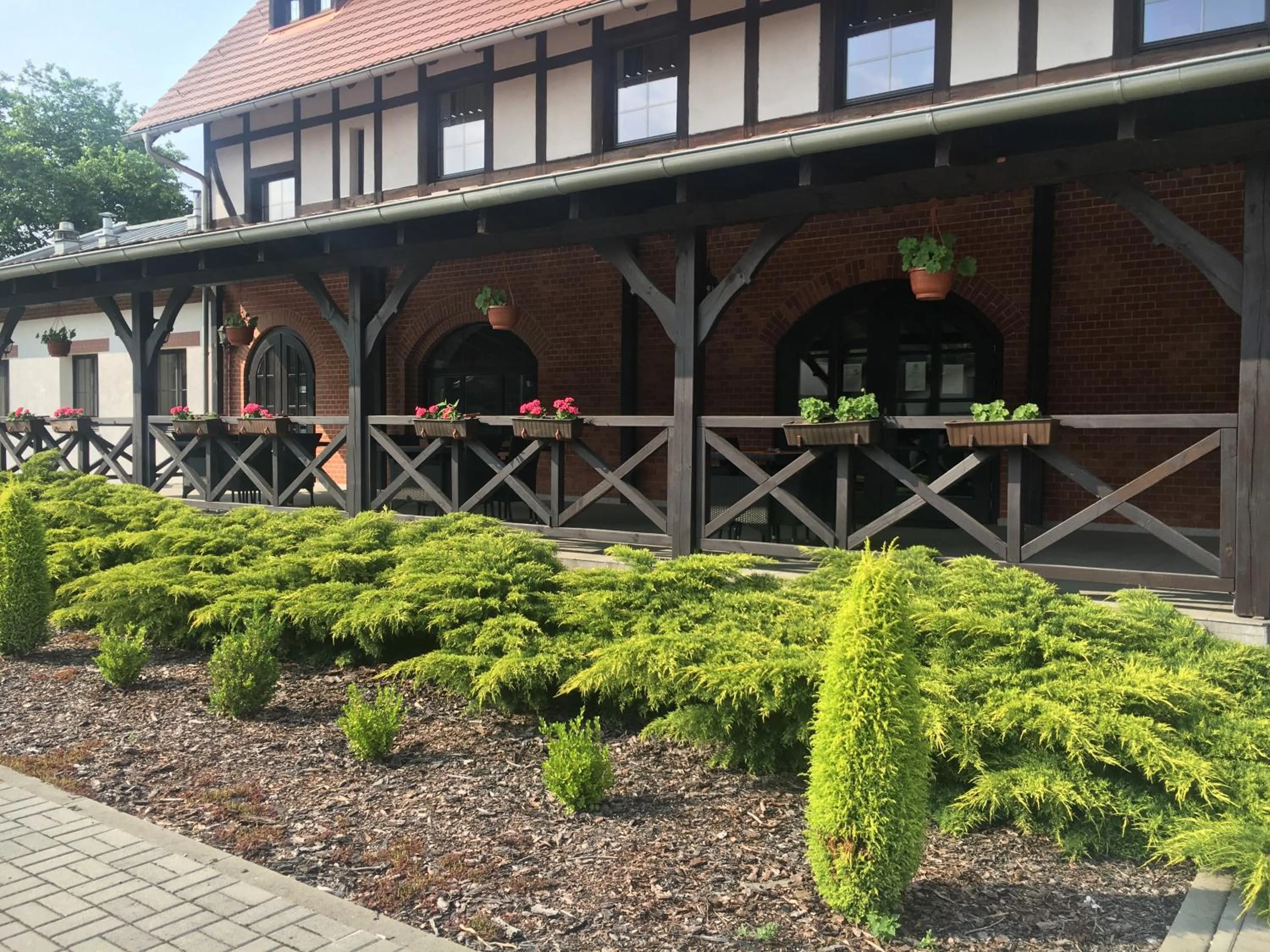 Facade/entrance in Dworska Elektrownia