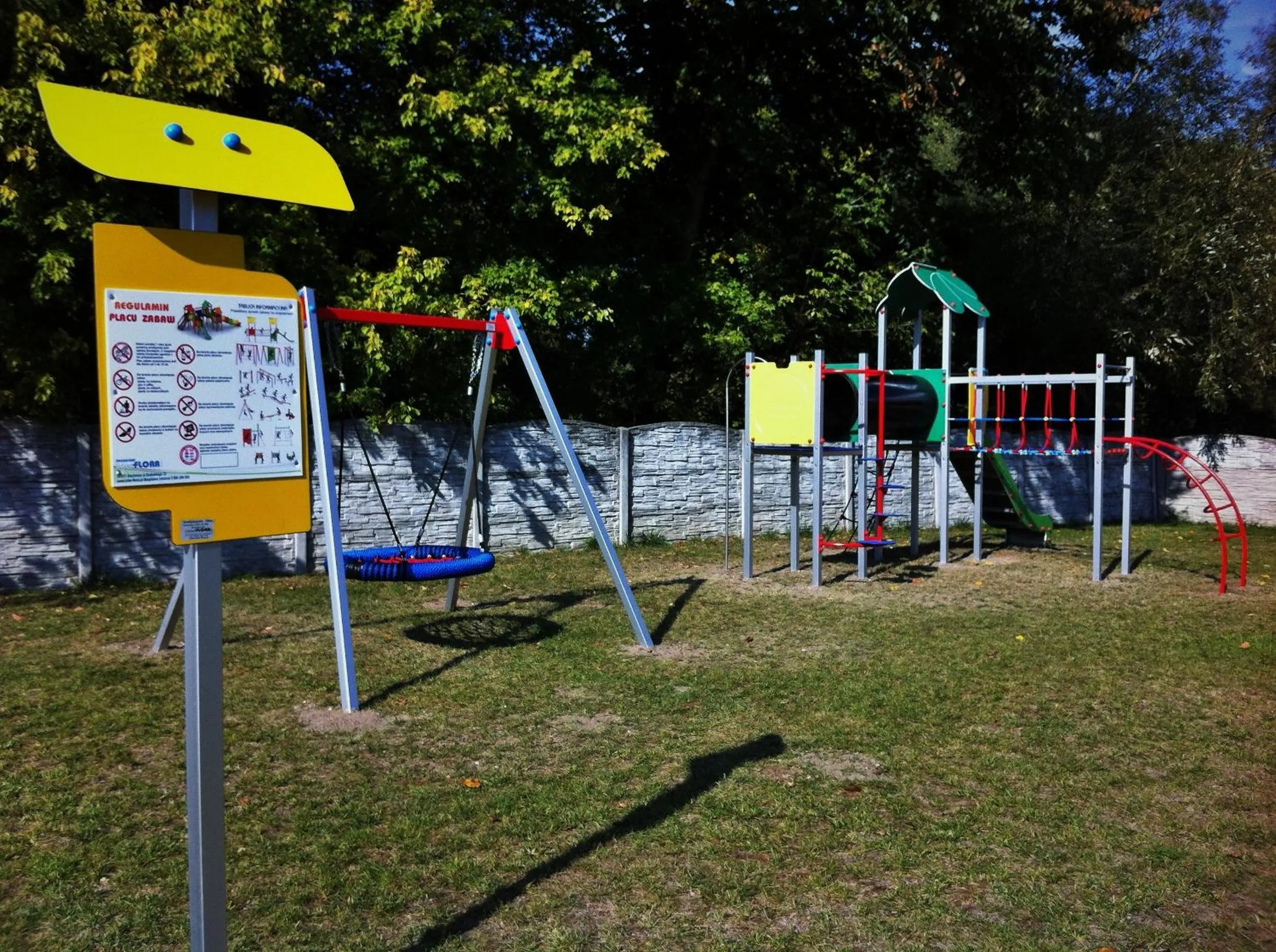 Children play ground in Dworska Elektrownia