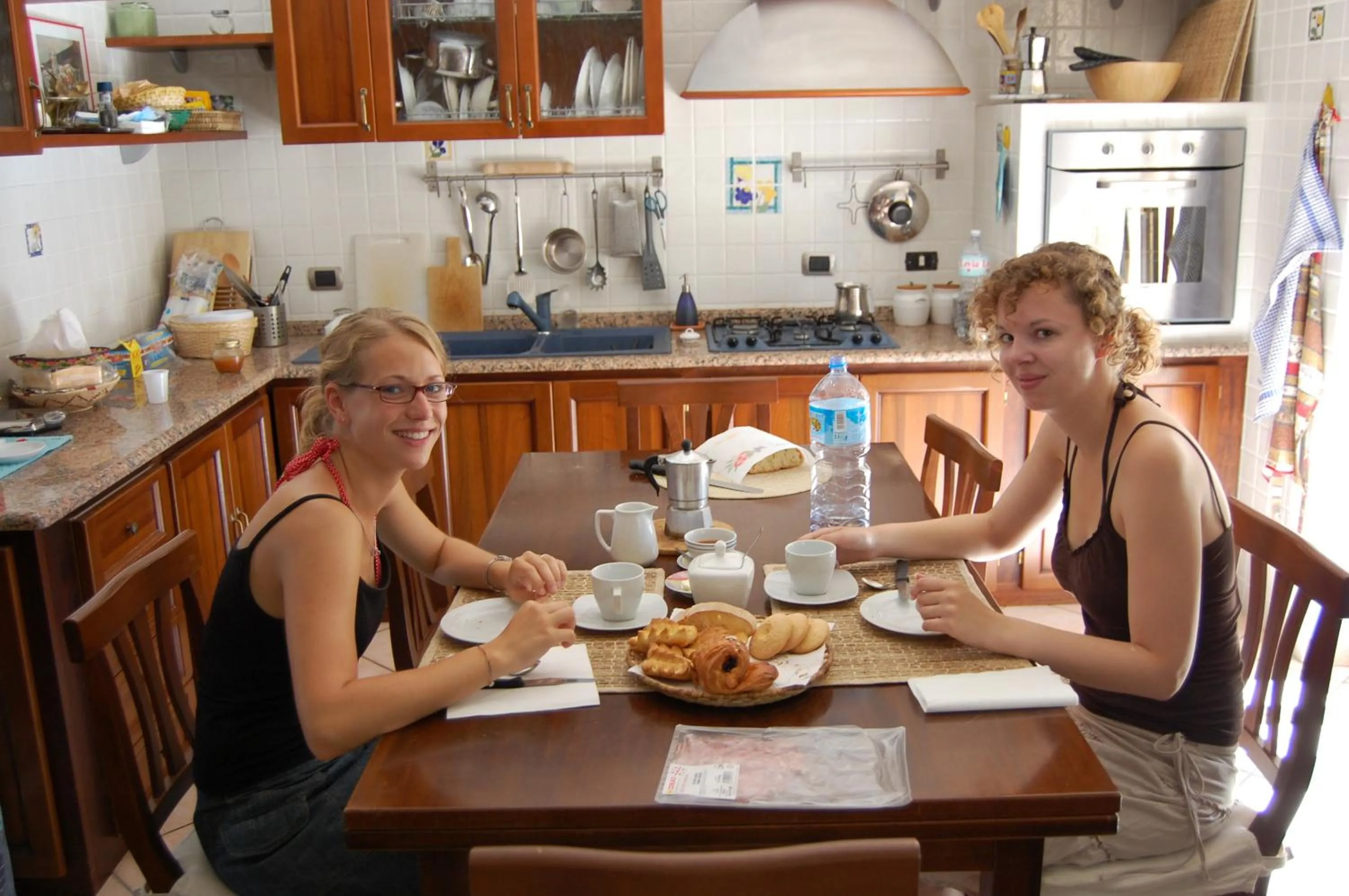 Guests in I Ginepri B&B