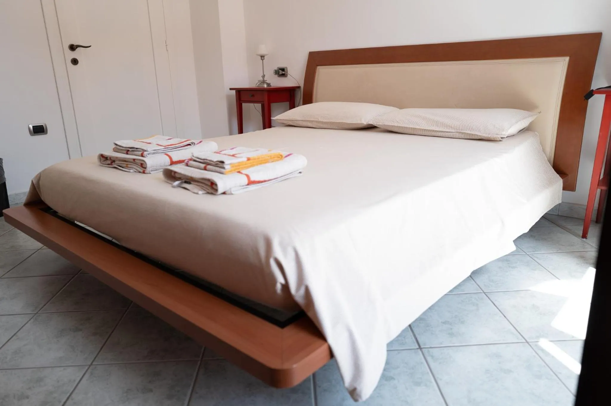 Bed in I Ginepri B&B