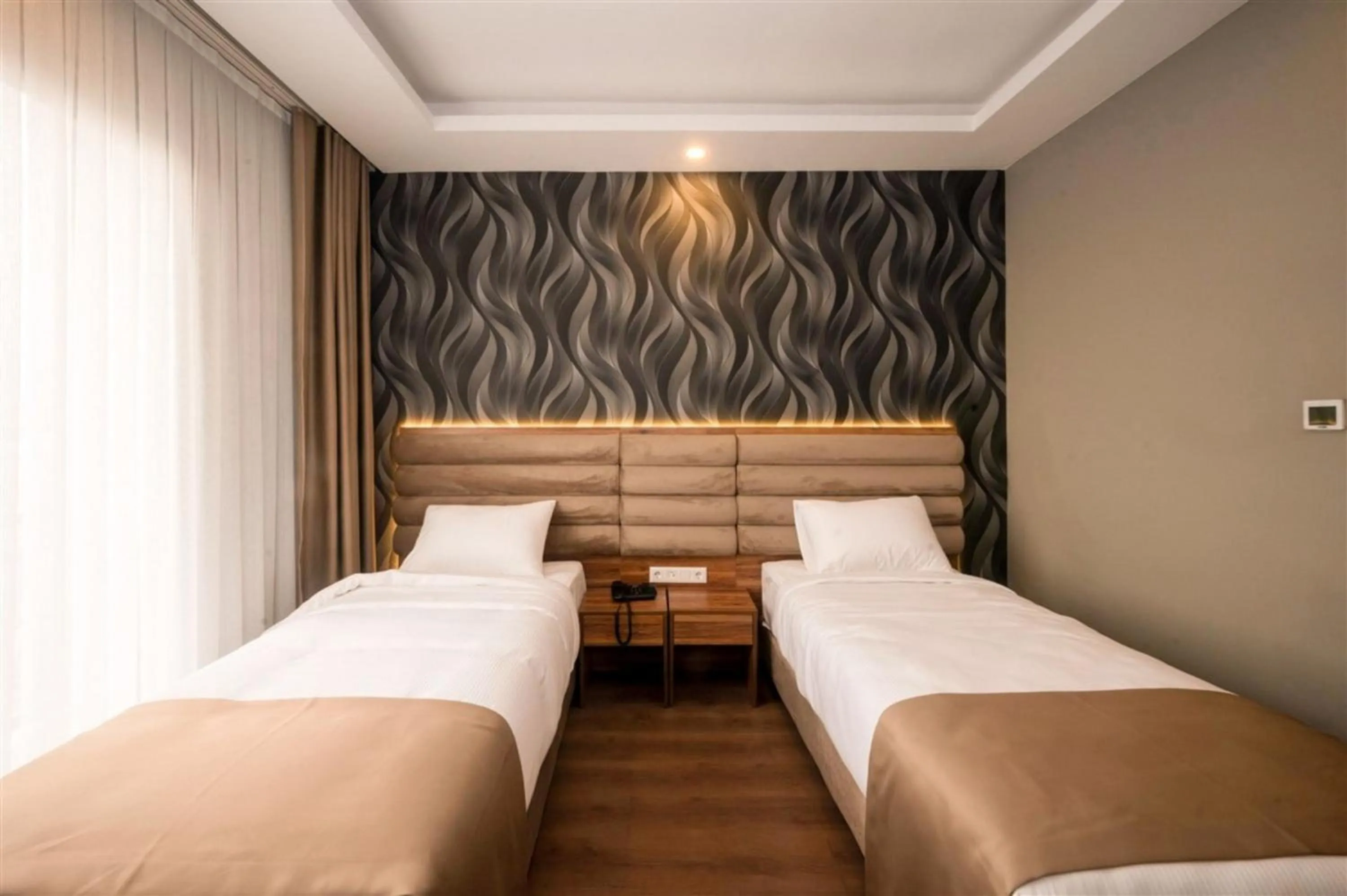 Bed in King City Hotel Istanbul Ataturk Airport