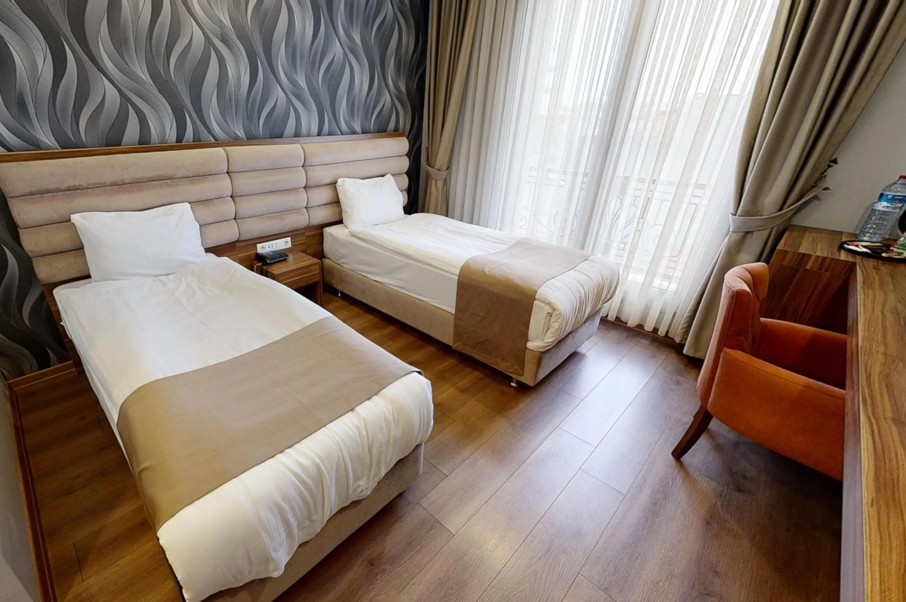 Bed in King City Hotel Istanbul Ataturk Airport