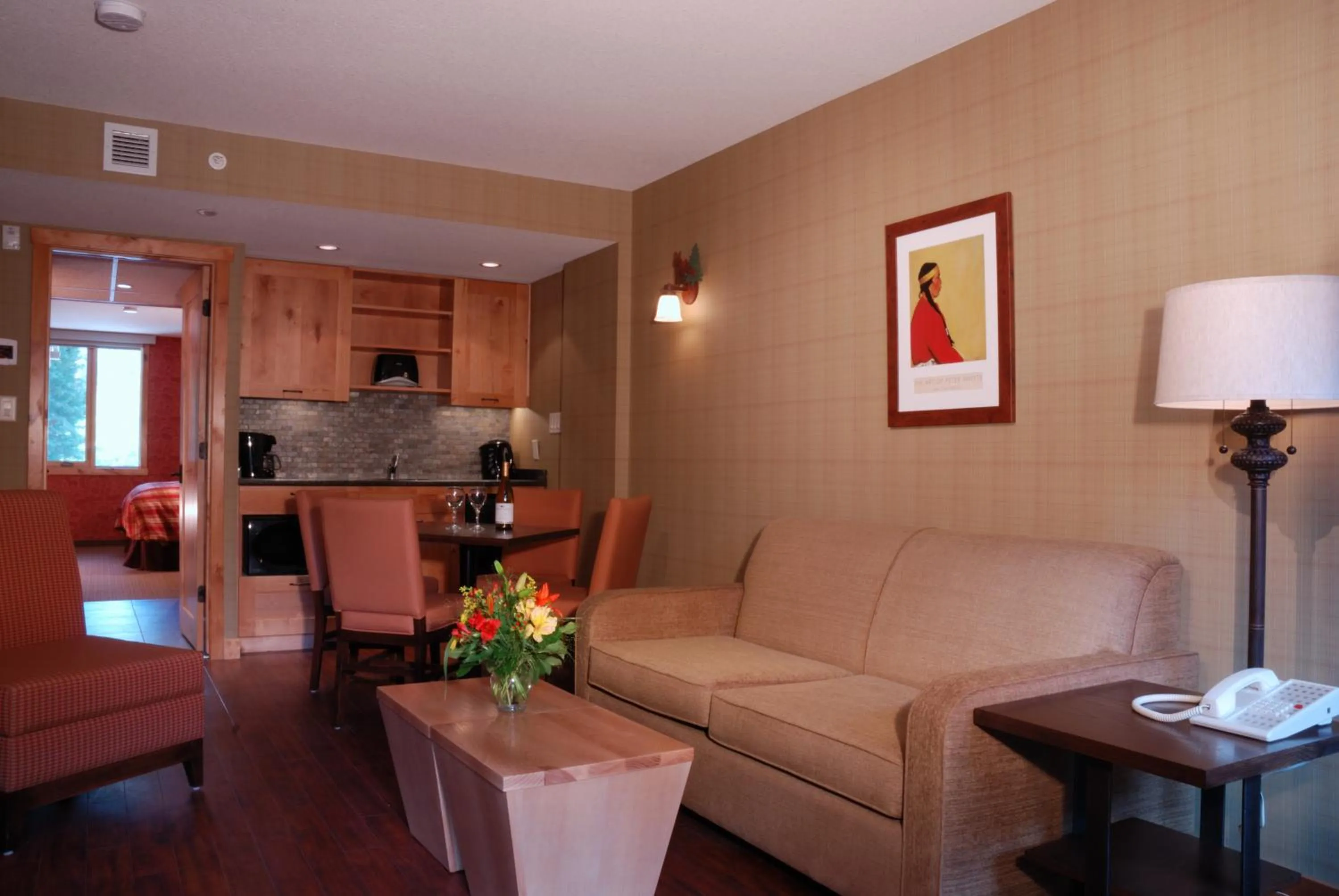 Living room in Fox Hotel and Suites