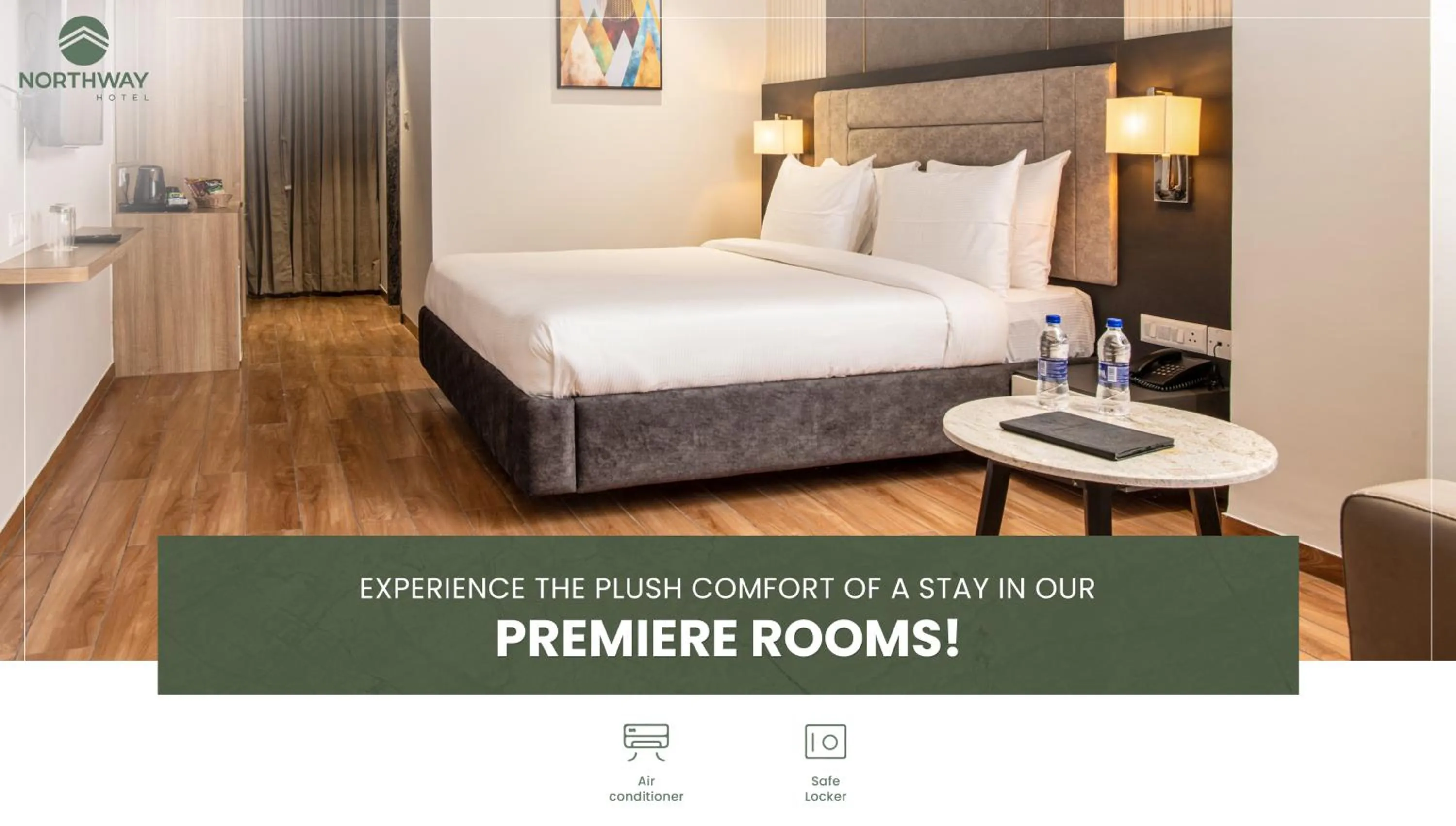 Photo of the whole room, Bed in Northway Hotel