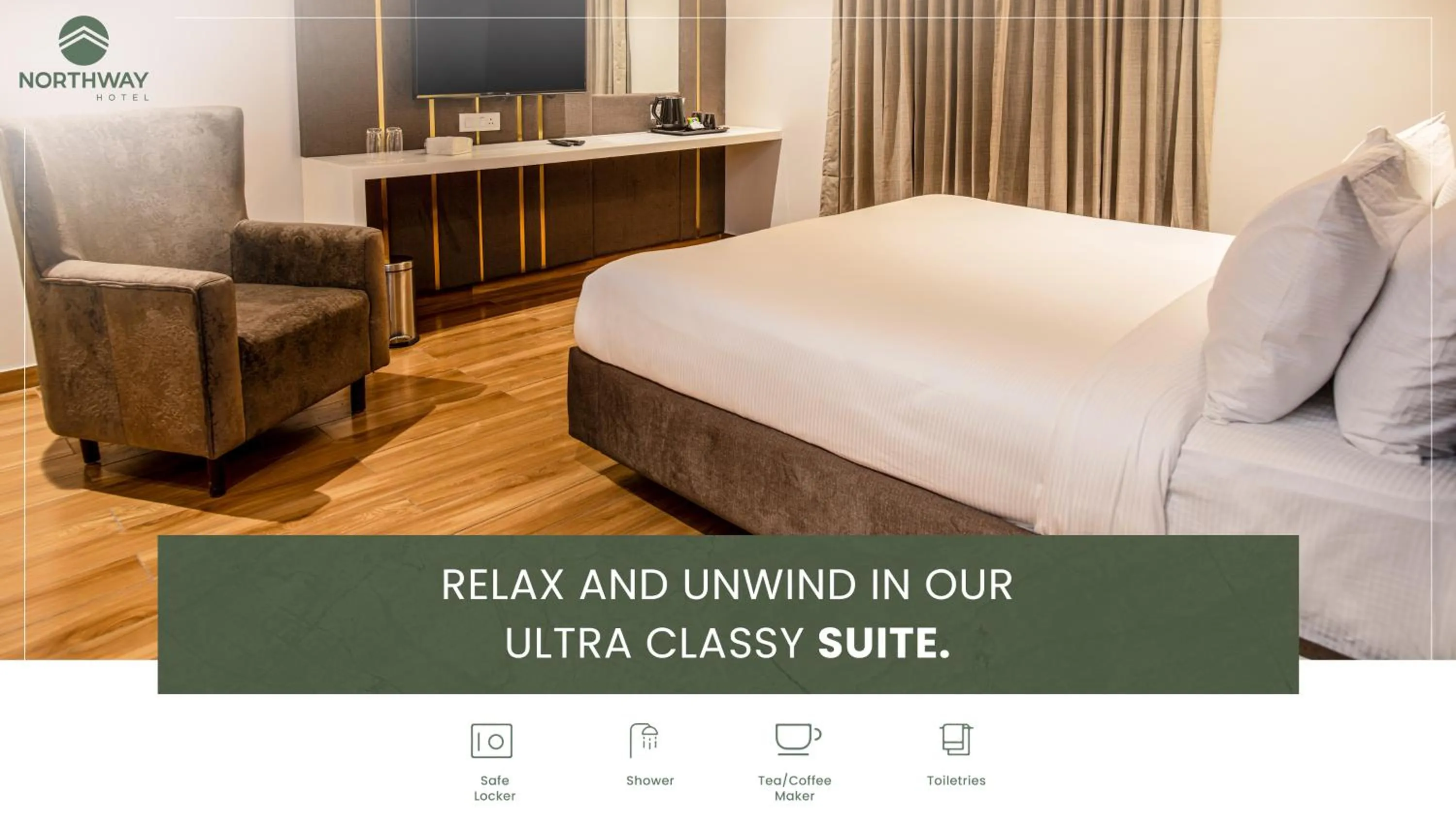 Bedroom, Bed in Northway Hotel