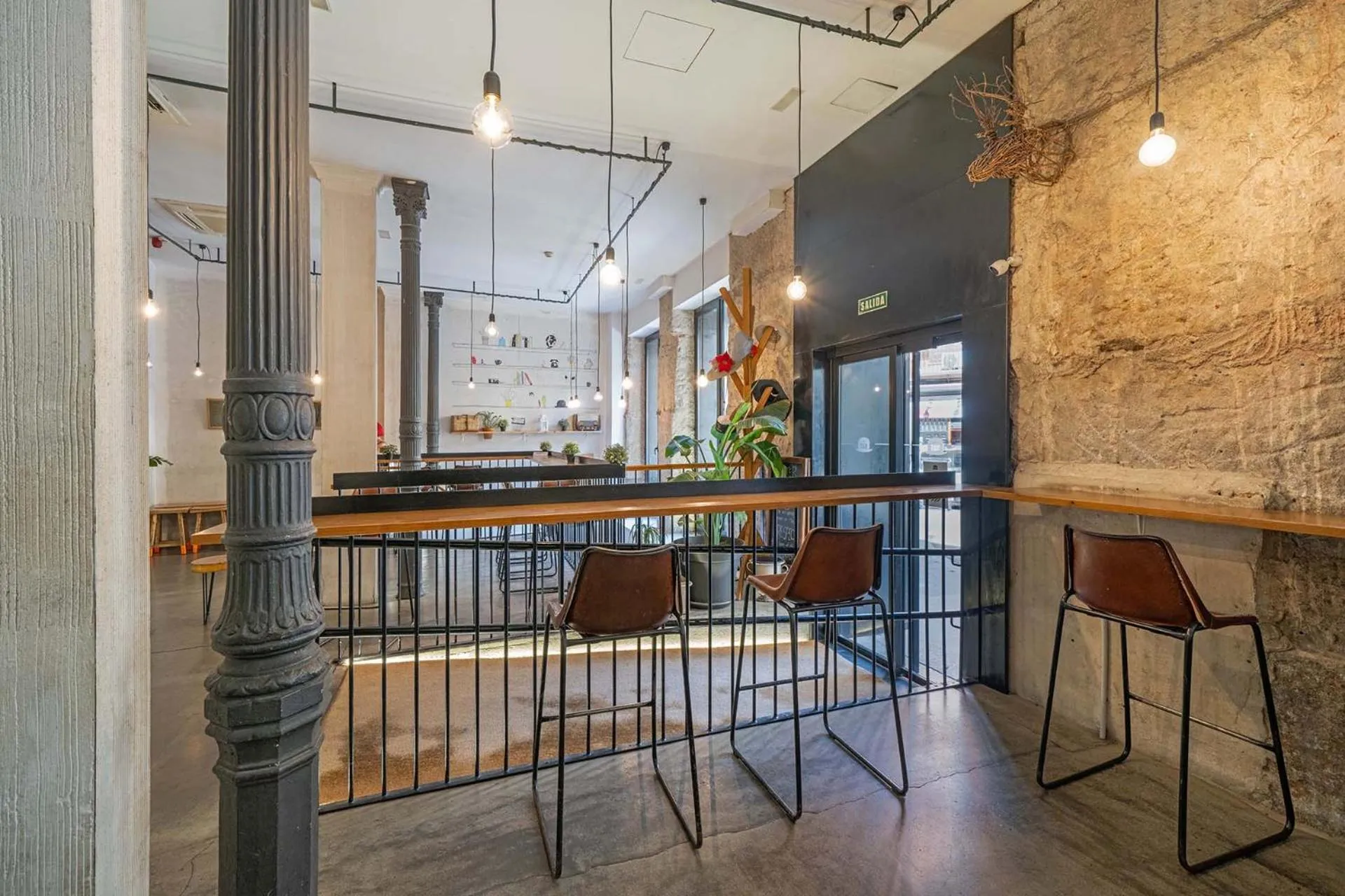 Seating area in The Hat Madrid