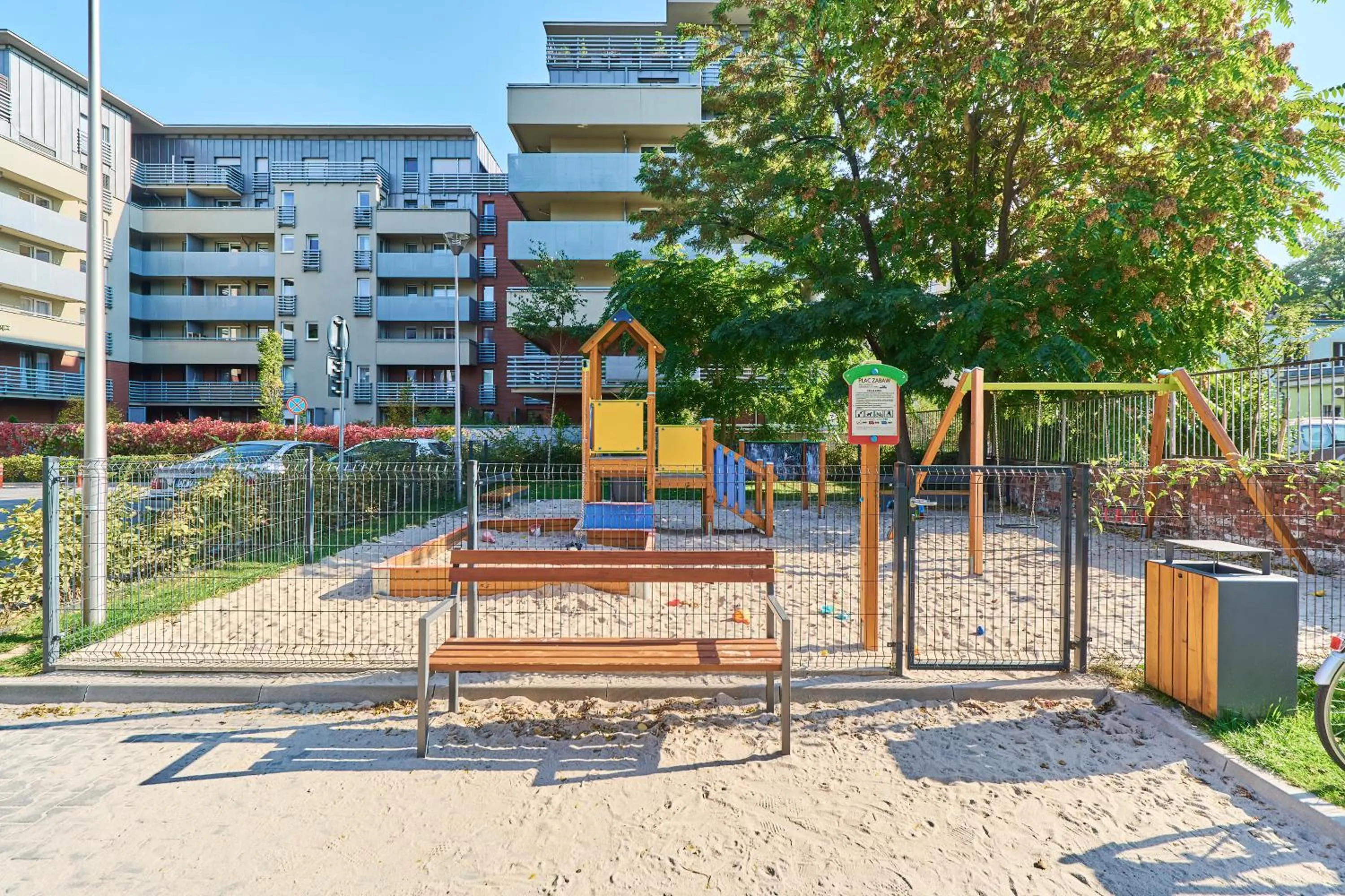 Children play ground in Nowa Tęczowa Apartments Promenada Staromiejska by Noclegi Renters