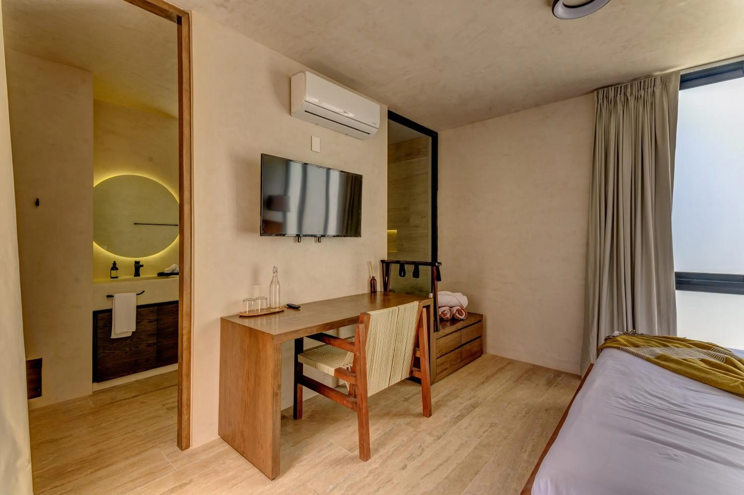 Communal lounge/ TV room, Bed in Eterna Tulum