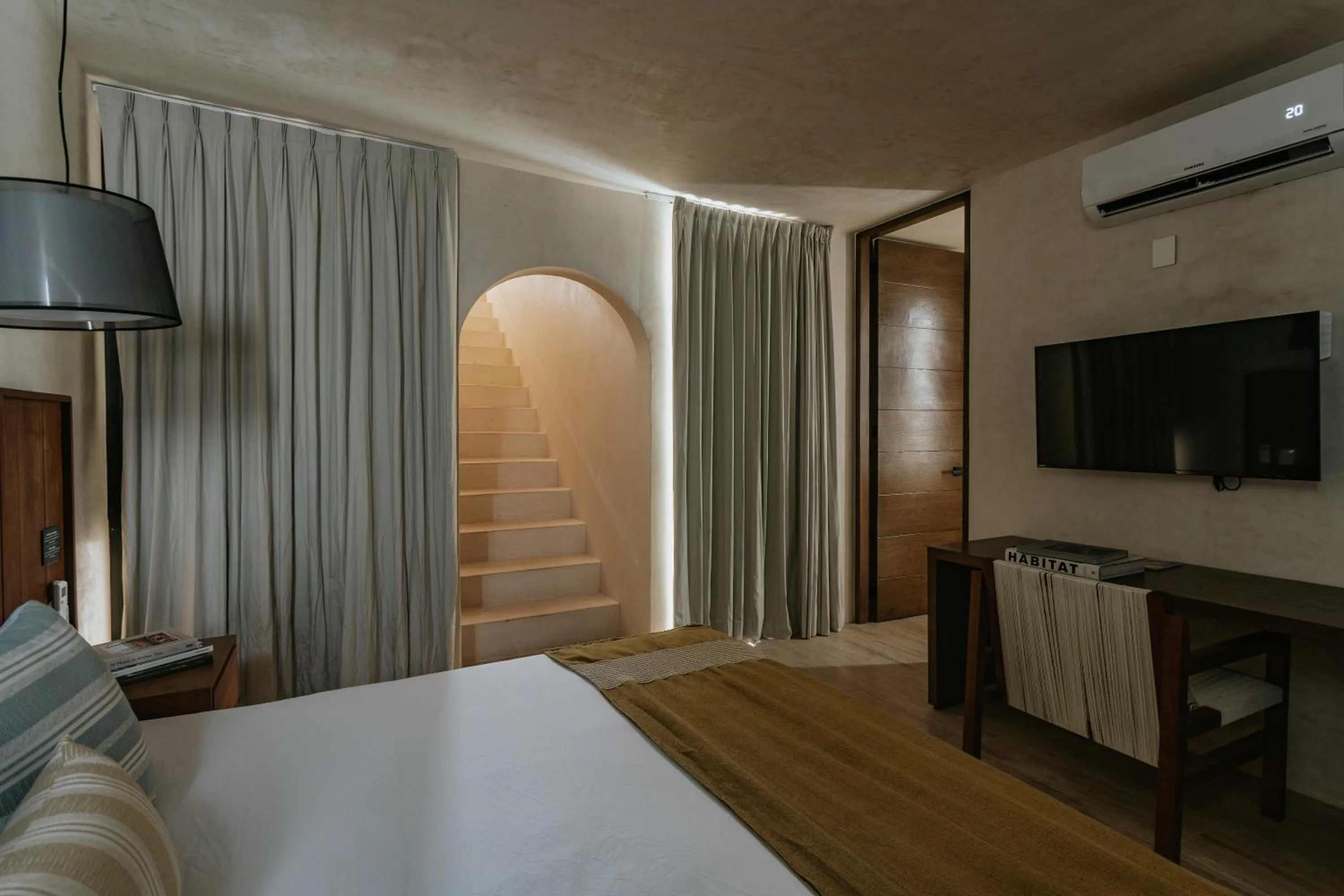 Communal lounge/ TV room, Bed in Eterna Tulum