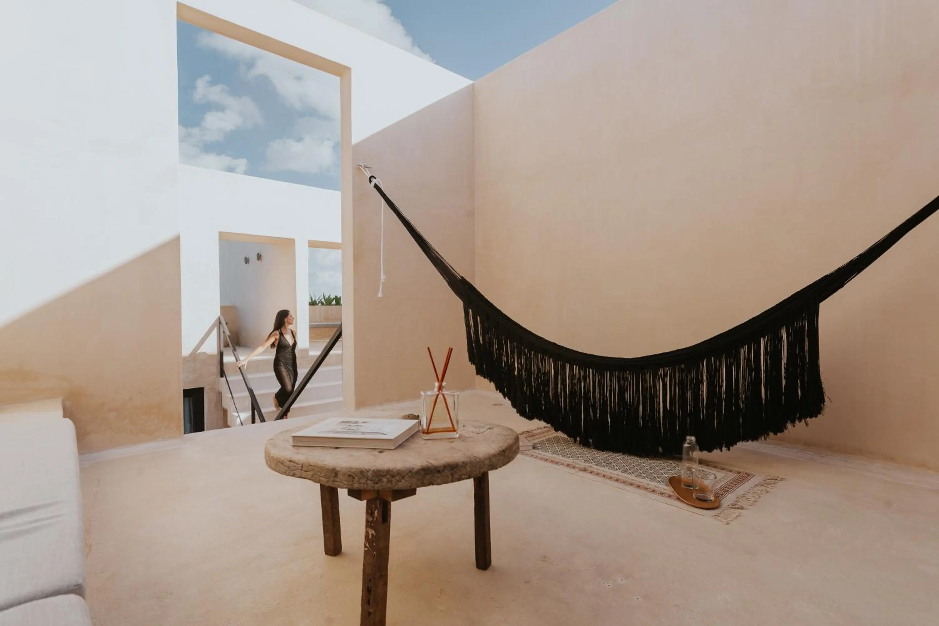 Balcony/Terrace, Bed in Eterna Tulum