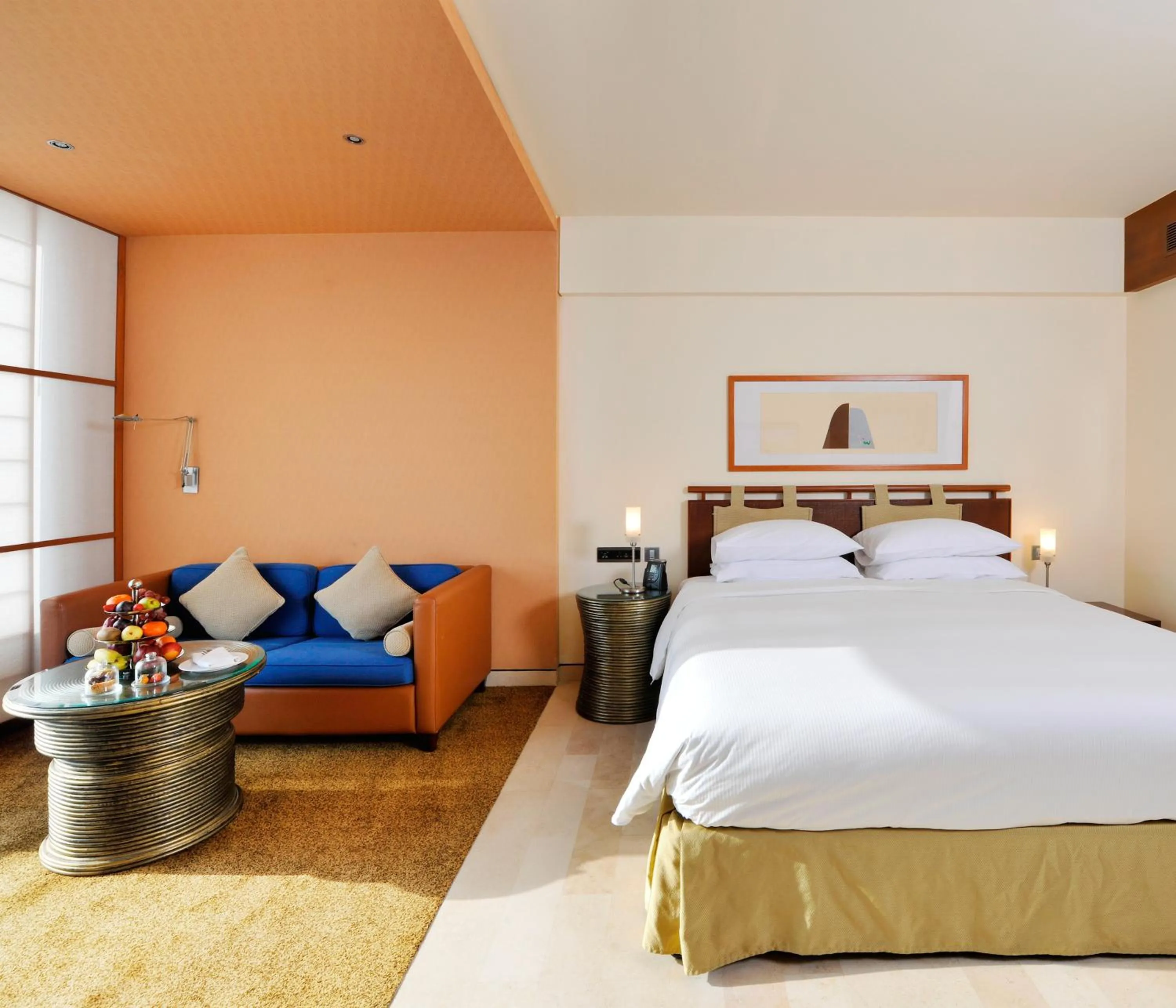 Bed in Hilton Kuwait Resort