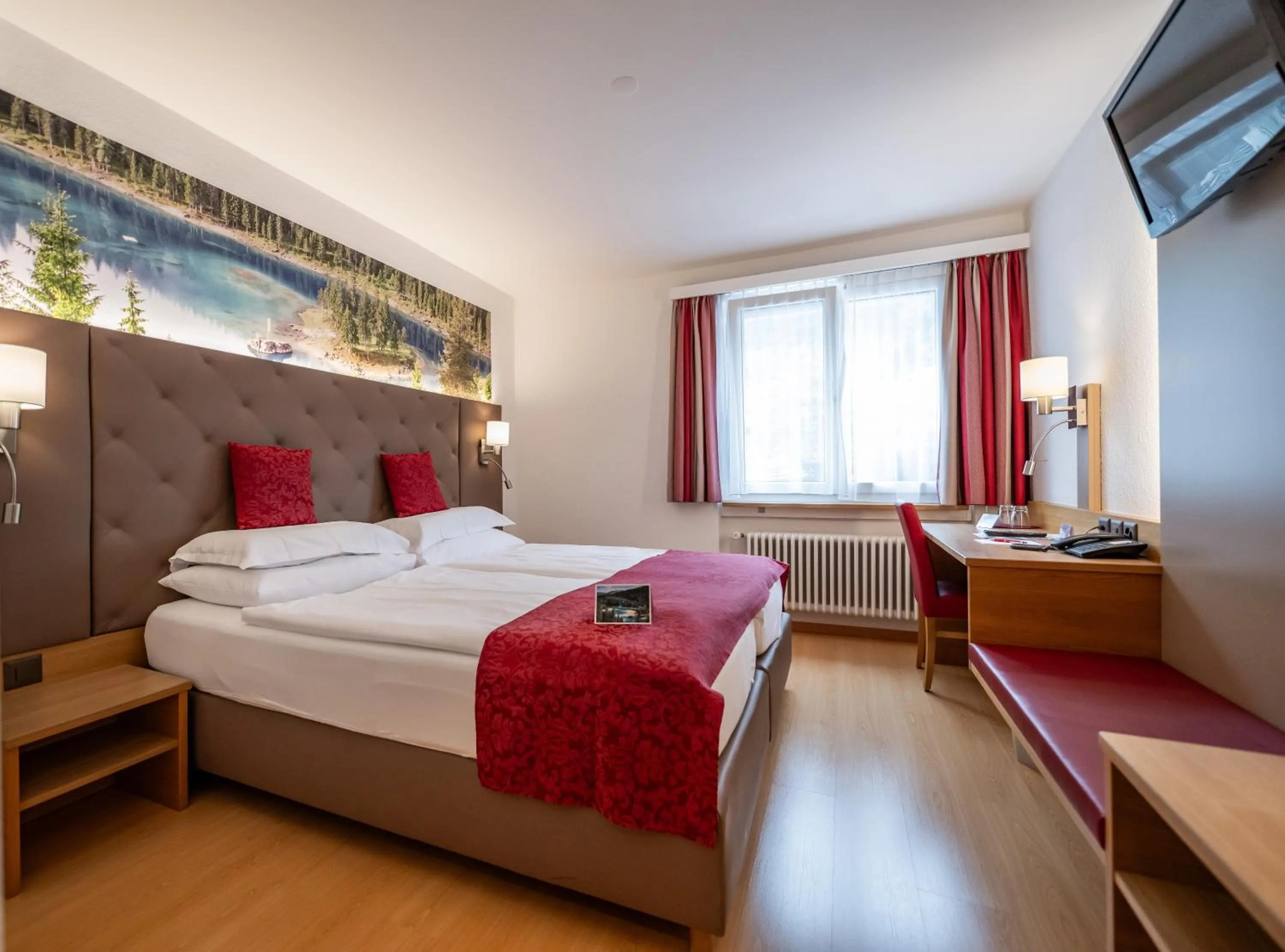 Photo of the whole room, Bed in Hotel Vorab - Familienbetrieb mit Herz