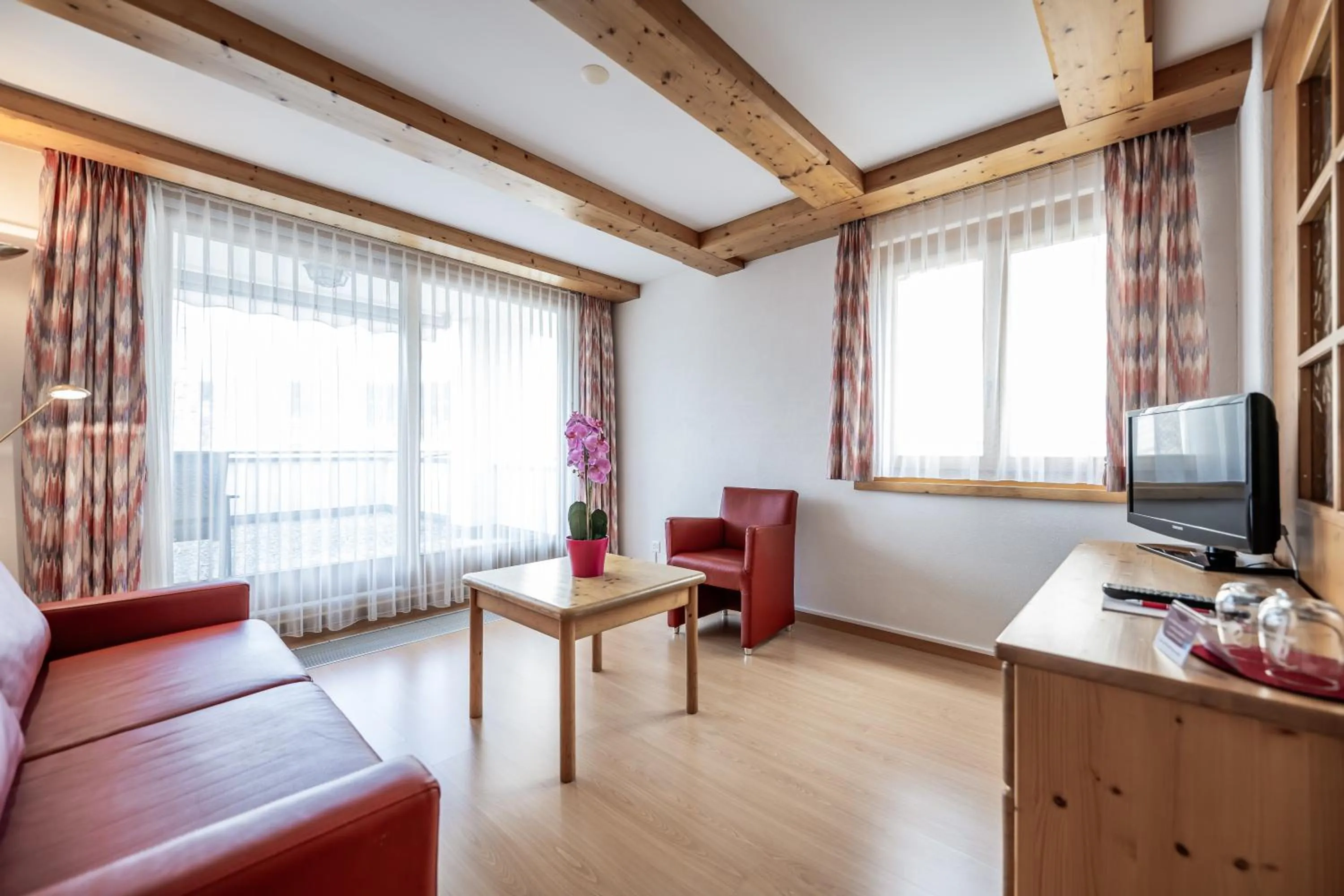Living room in Hotel Vorab - Familienbetrieb mit Herz