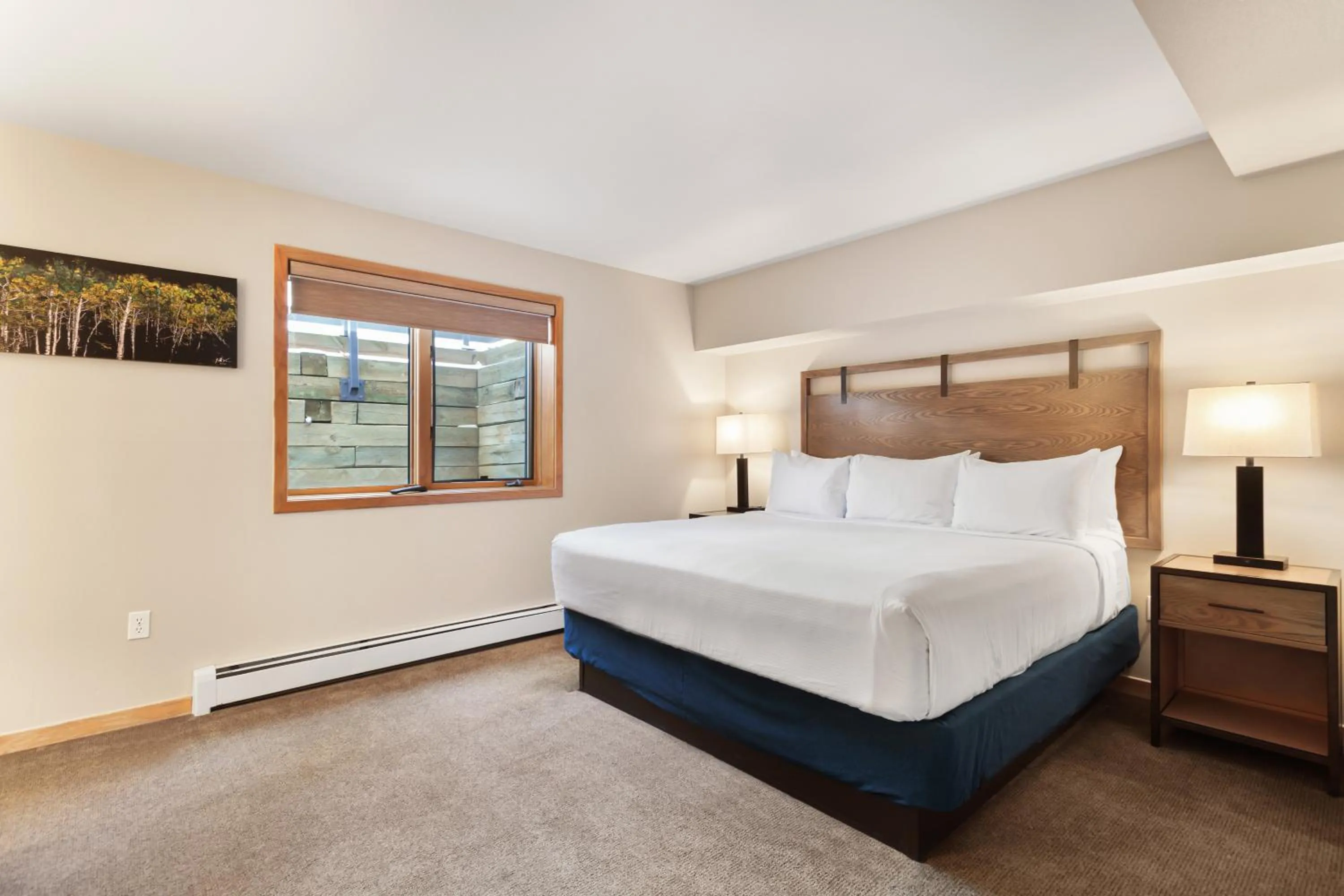 Bedroom, Bed in Gold Point Resort Breckenridge by Vacatia