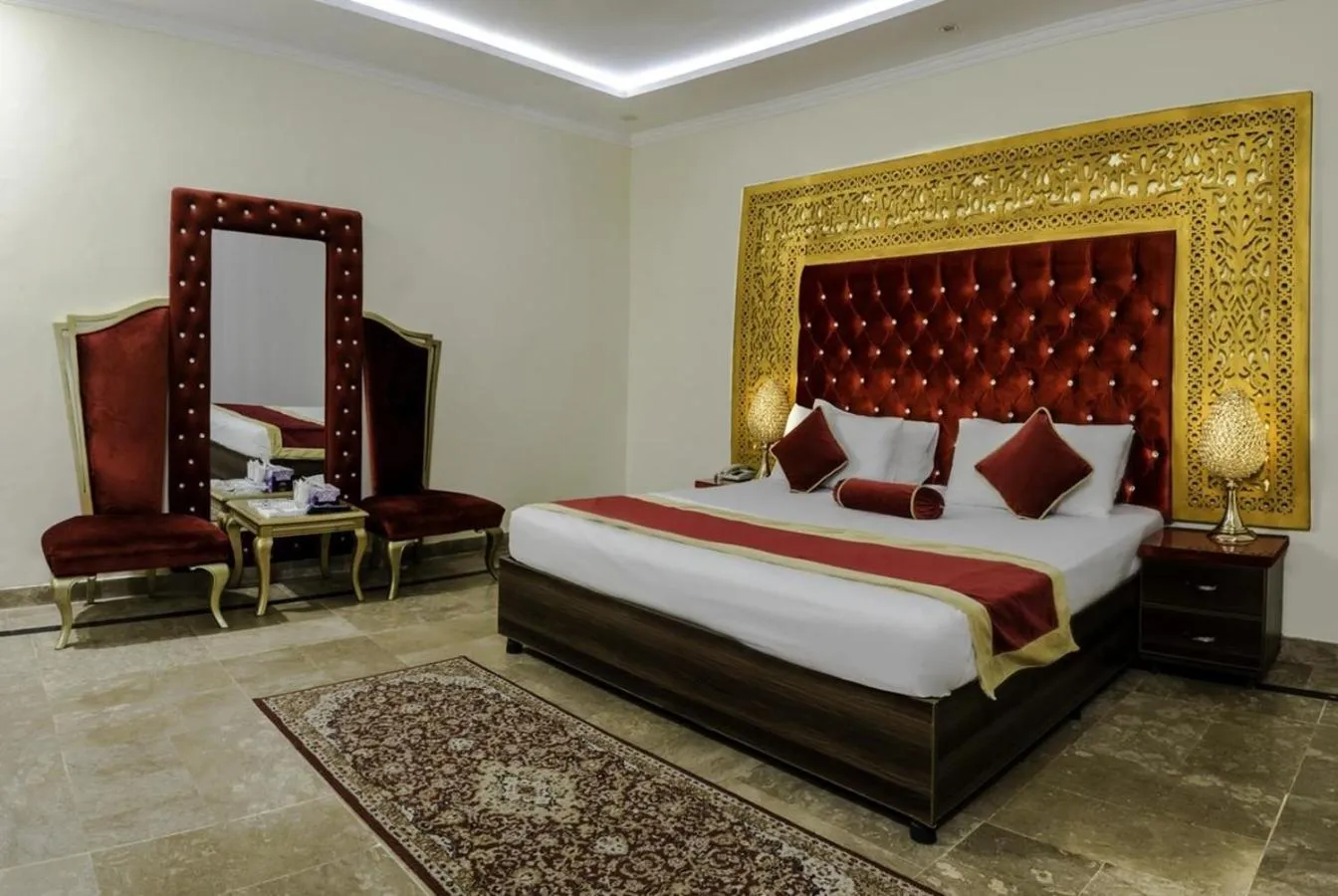 Bed in Rose Palace Hotel, Gulberg