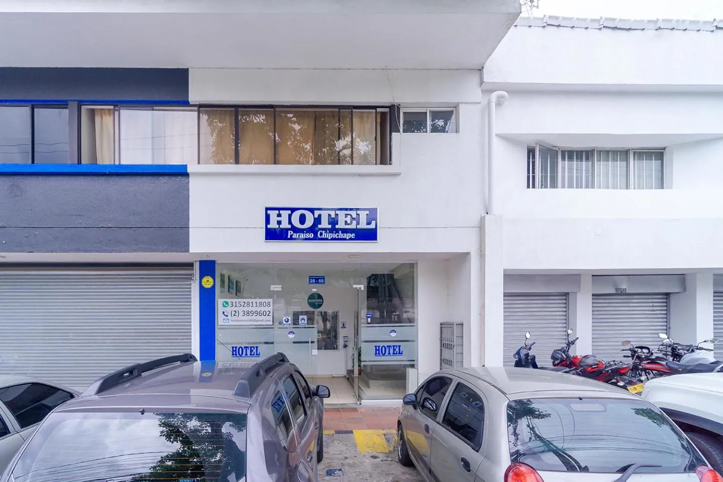 Facade/entrance in Ayenda Hotel Paraiso Chipichape