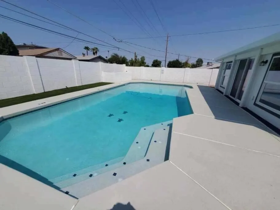 Swimming pool in Coffee Lovers Paradise by HomeSlice Stays