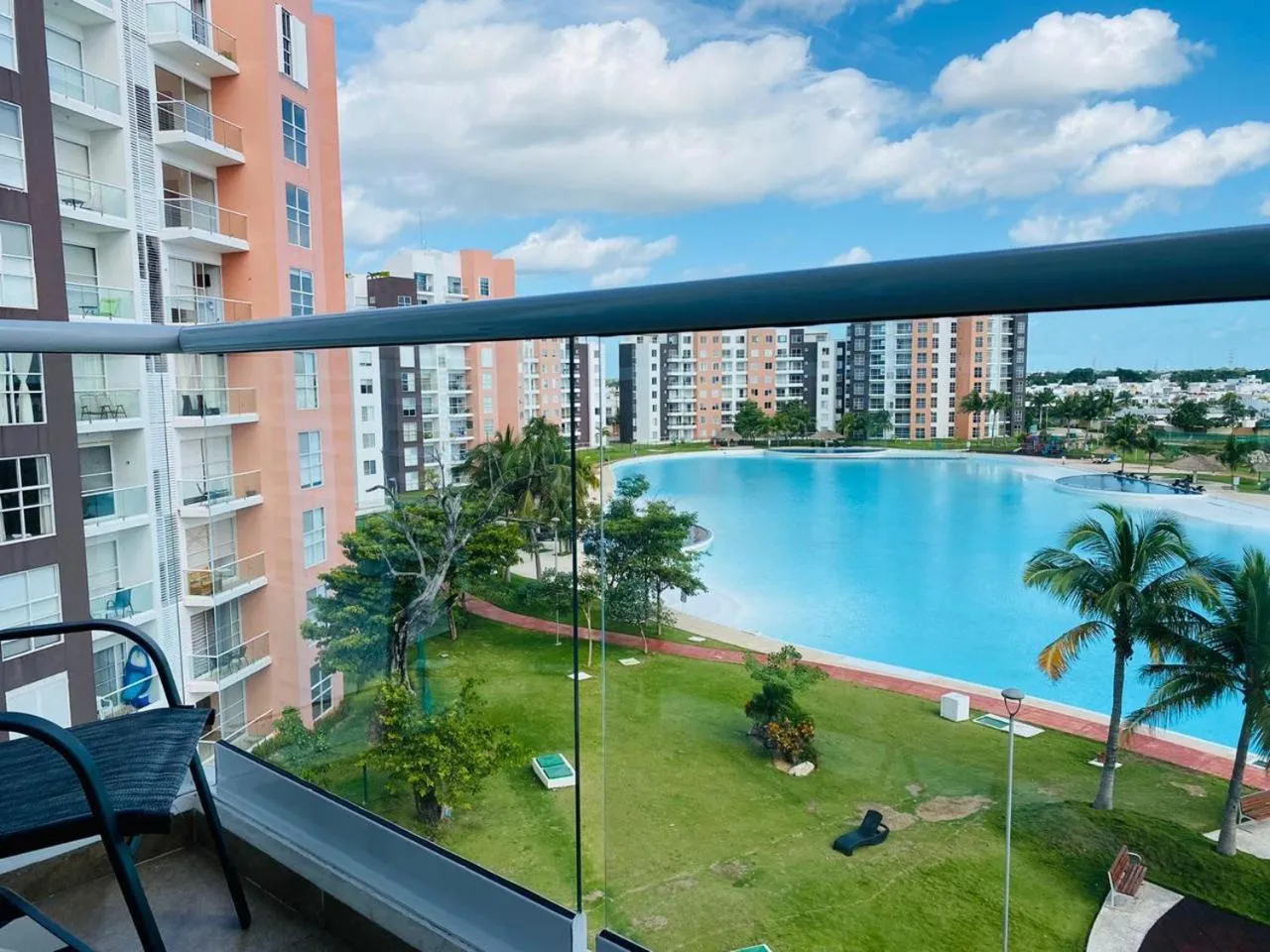 Balcony/Terrace in Apartment for rent in Cancun