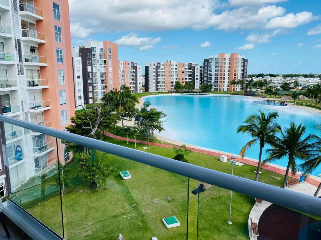 Balcony/Terrace in Apartment for rent in Cancun