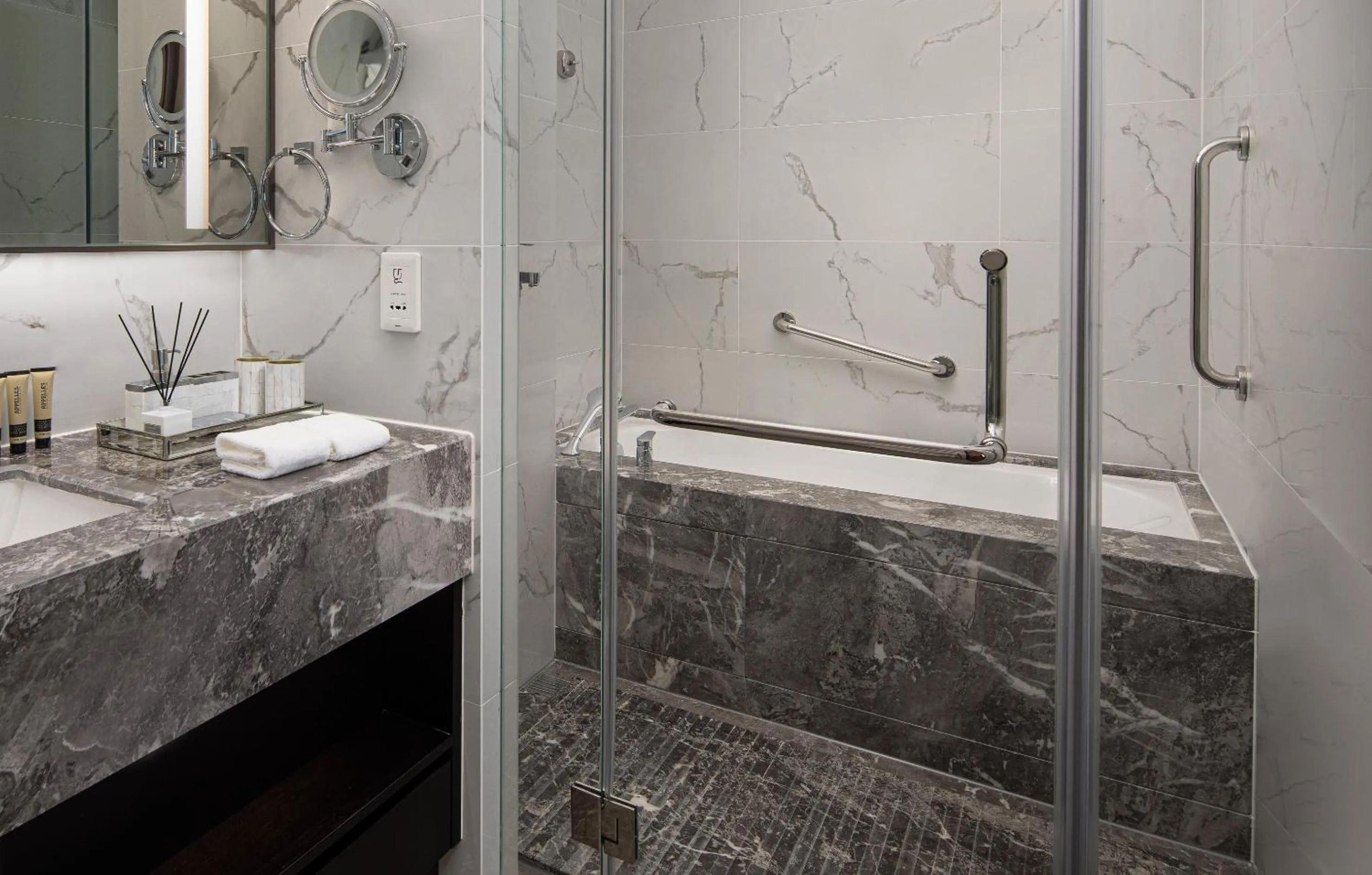 Bathroom in Ascott New District Wuxi