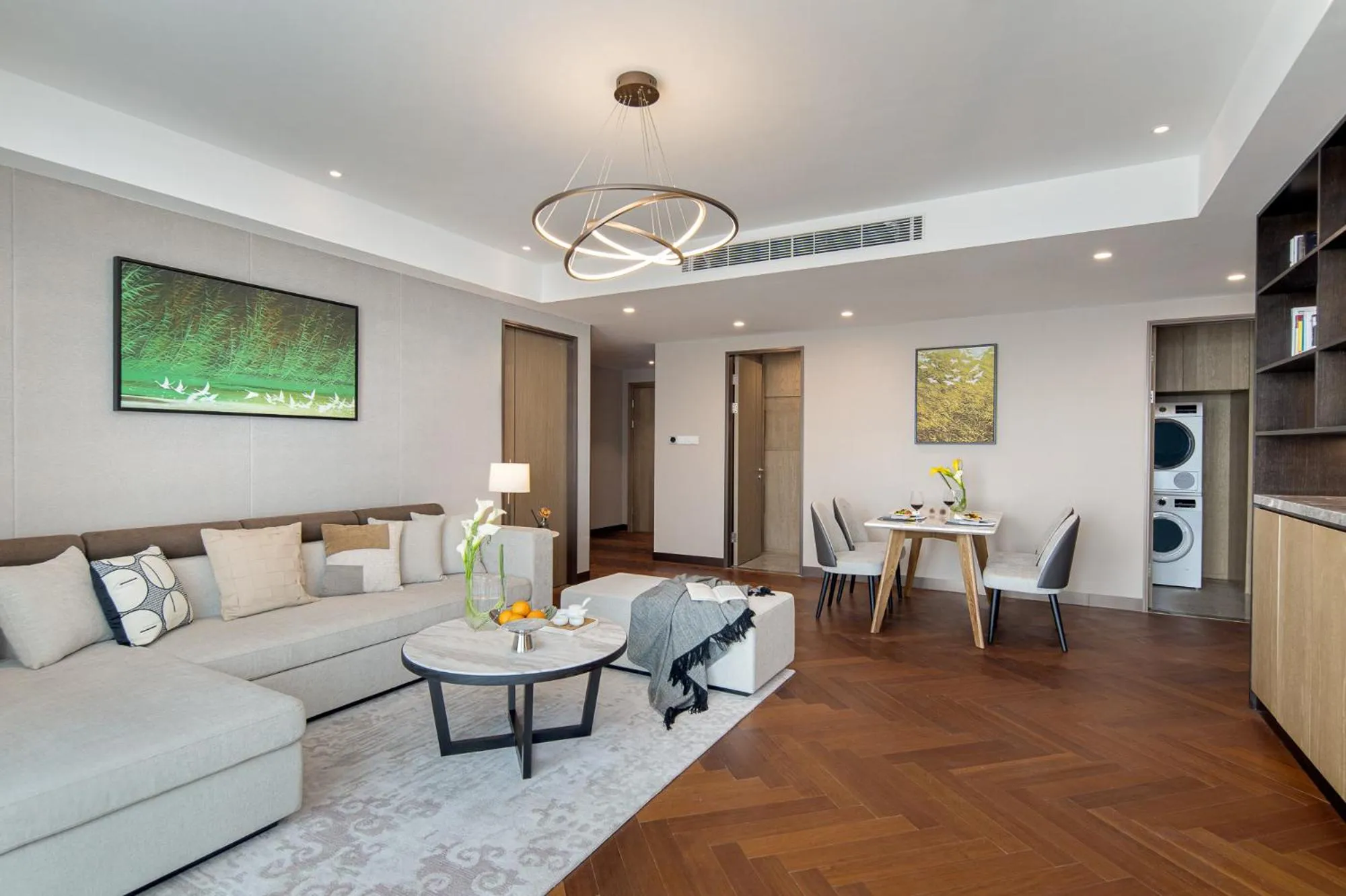 Living room in Ascott New District Wuxi