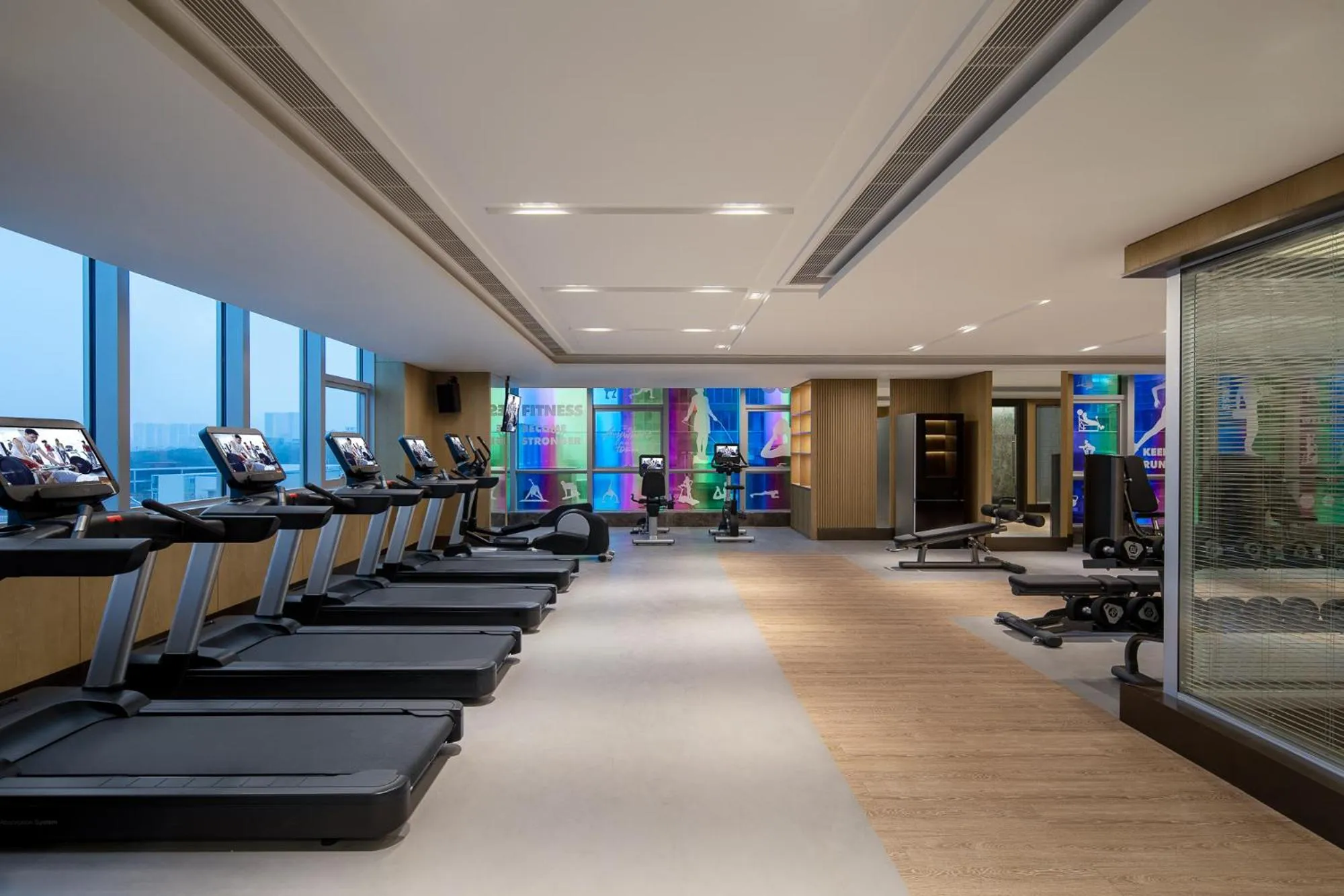 Fitness centre/facilities in Ascott New District Wuxi