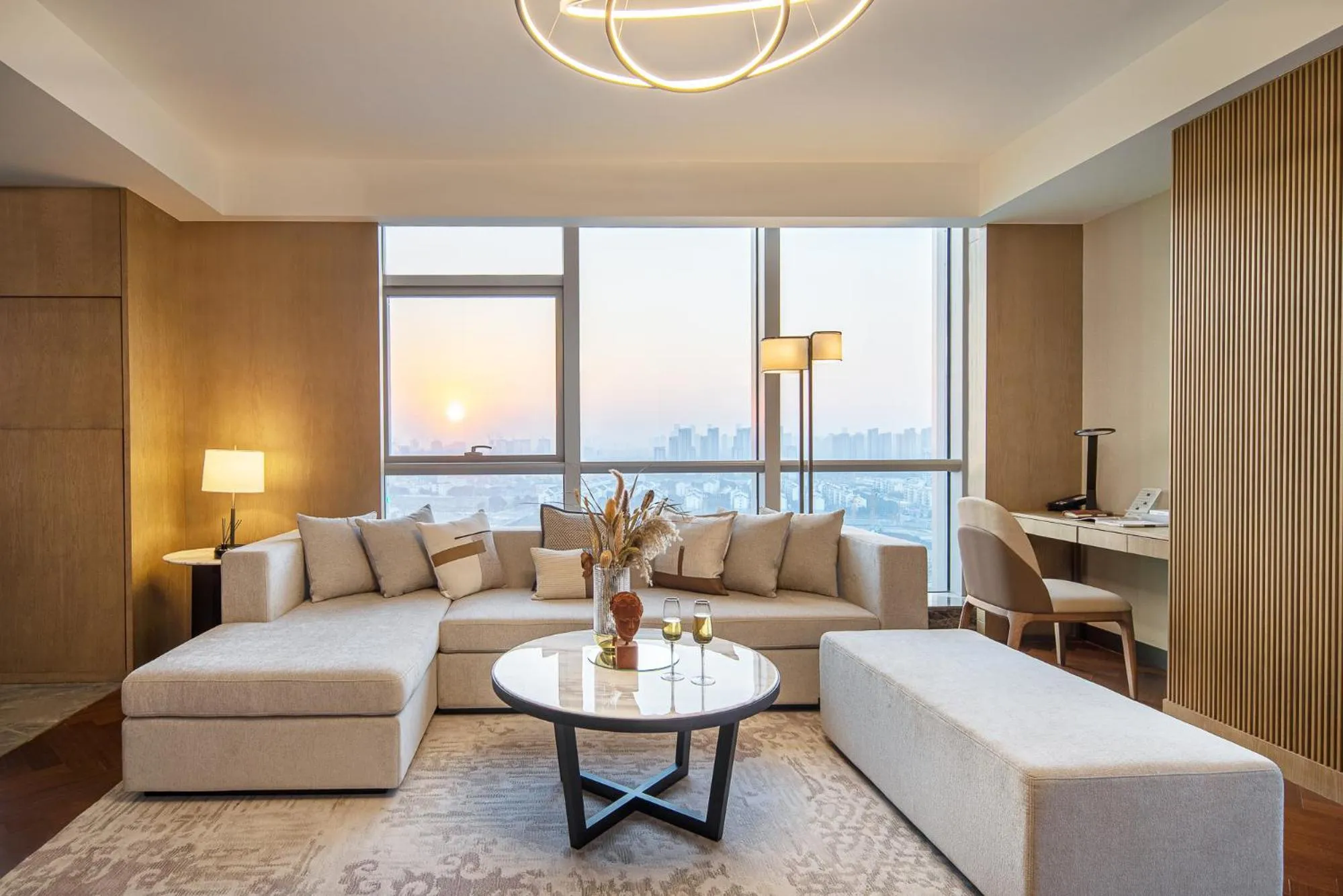 Living room in Ascott New District Wuxi