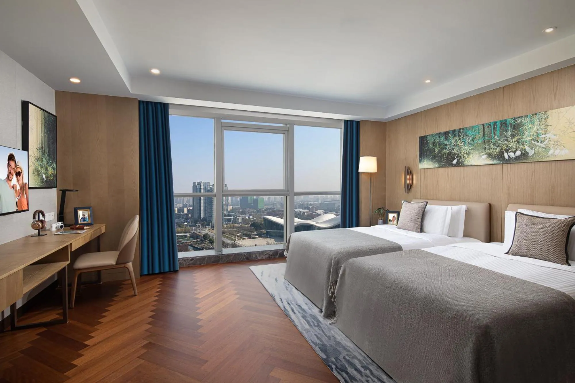 Bedroom, Bed in Ascott New District Wuxi