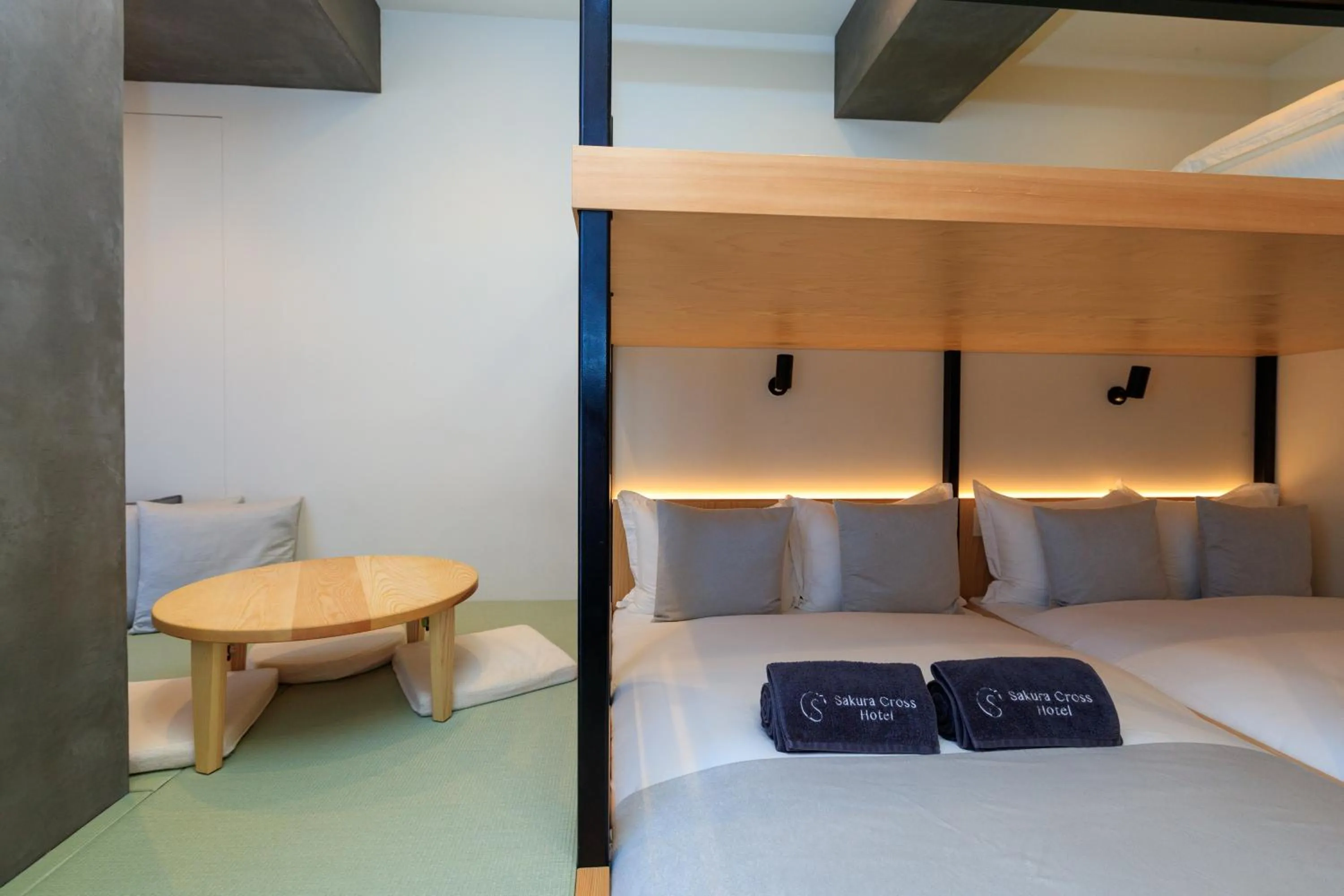 Photo of the whole room, Bed in Sakura Cross Hotel Ueno Iriya Annex