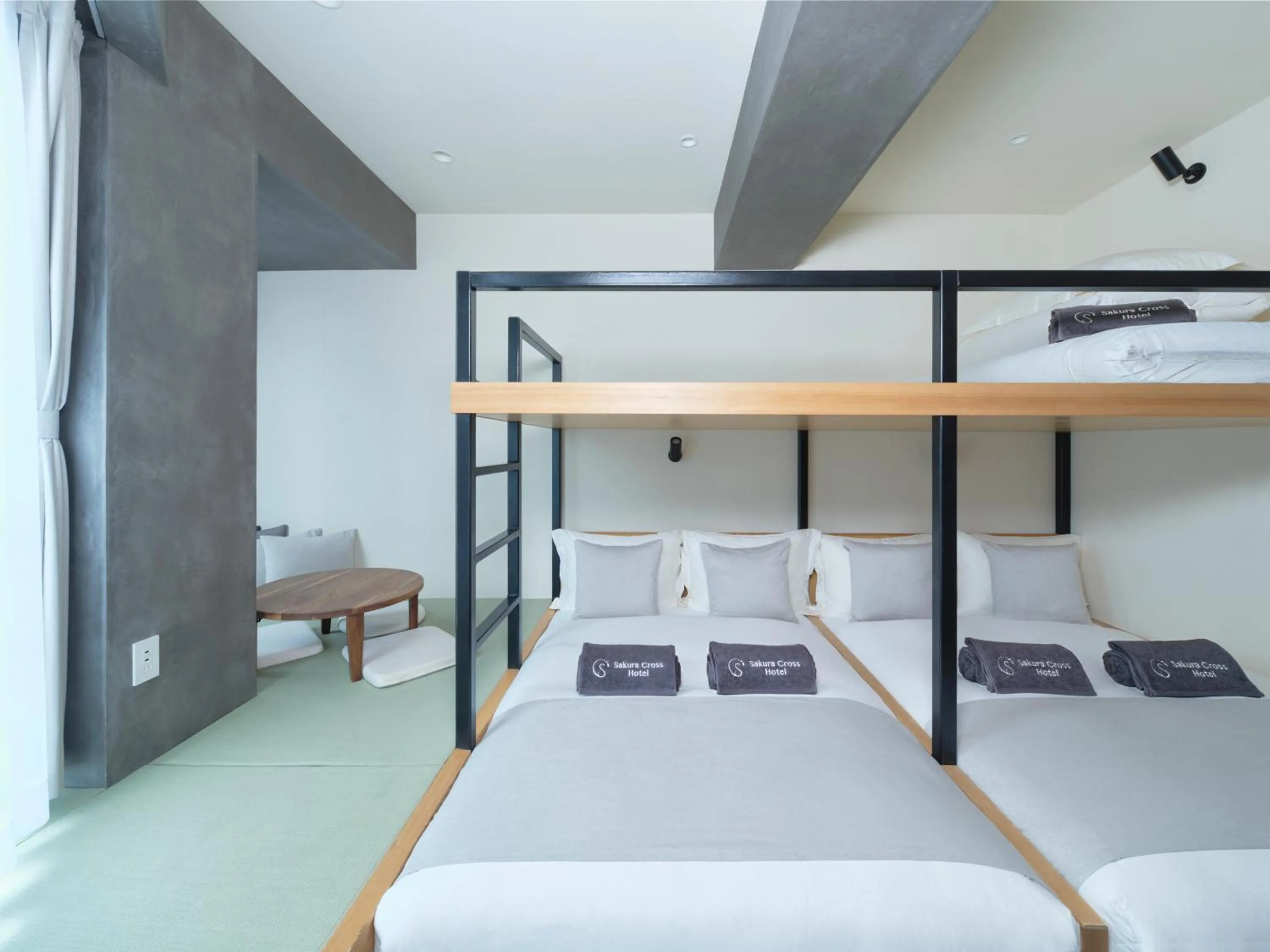 Bed in Sakura Cross Hotel Ueno Iriya Annex