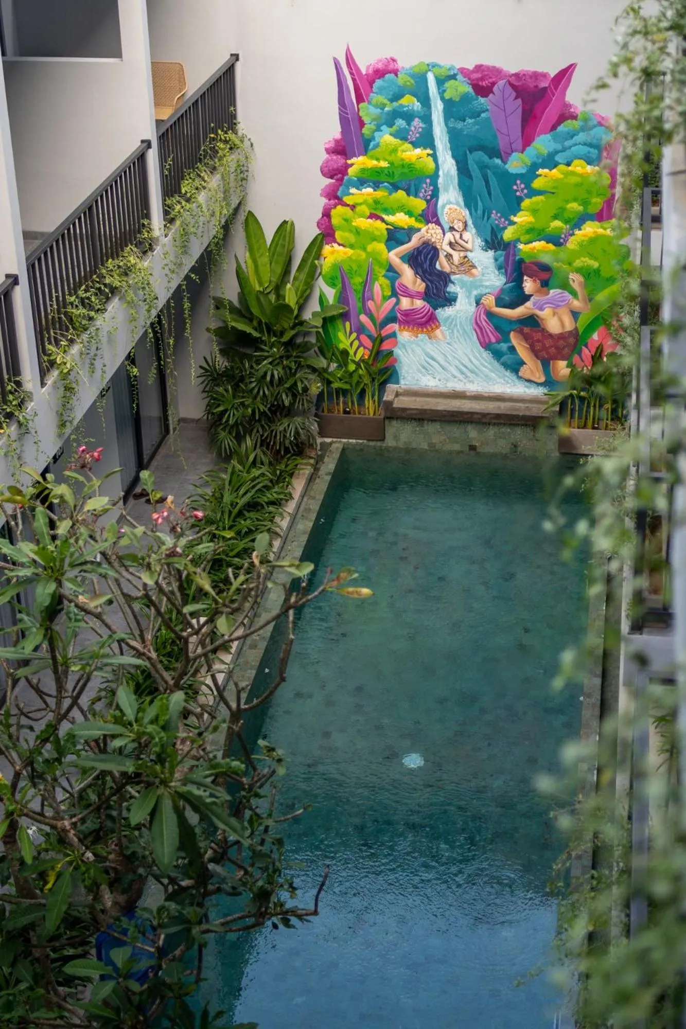 Garden in Bestah Coliving