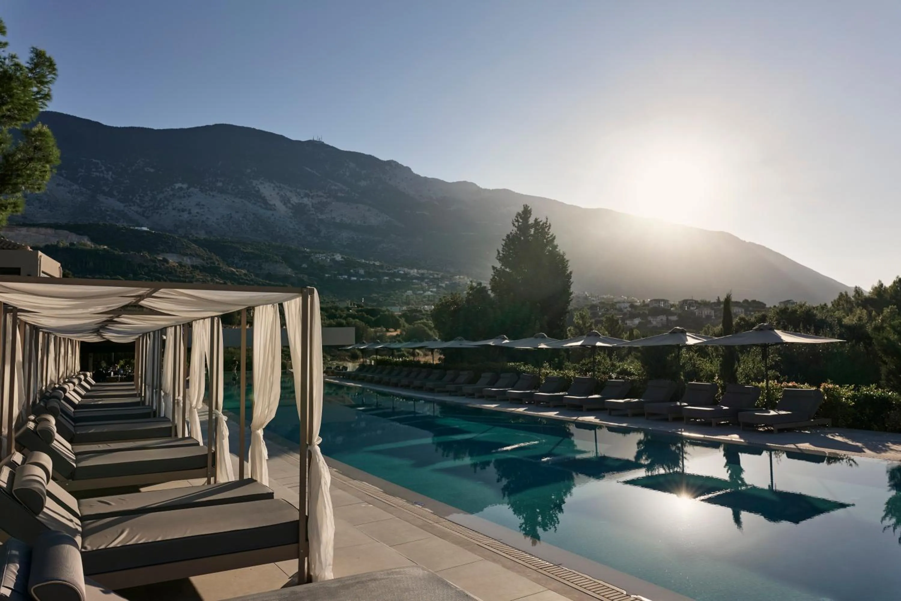 Swimming pool in Celestial All Suites
