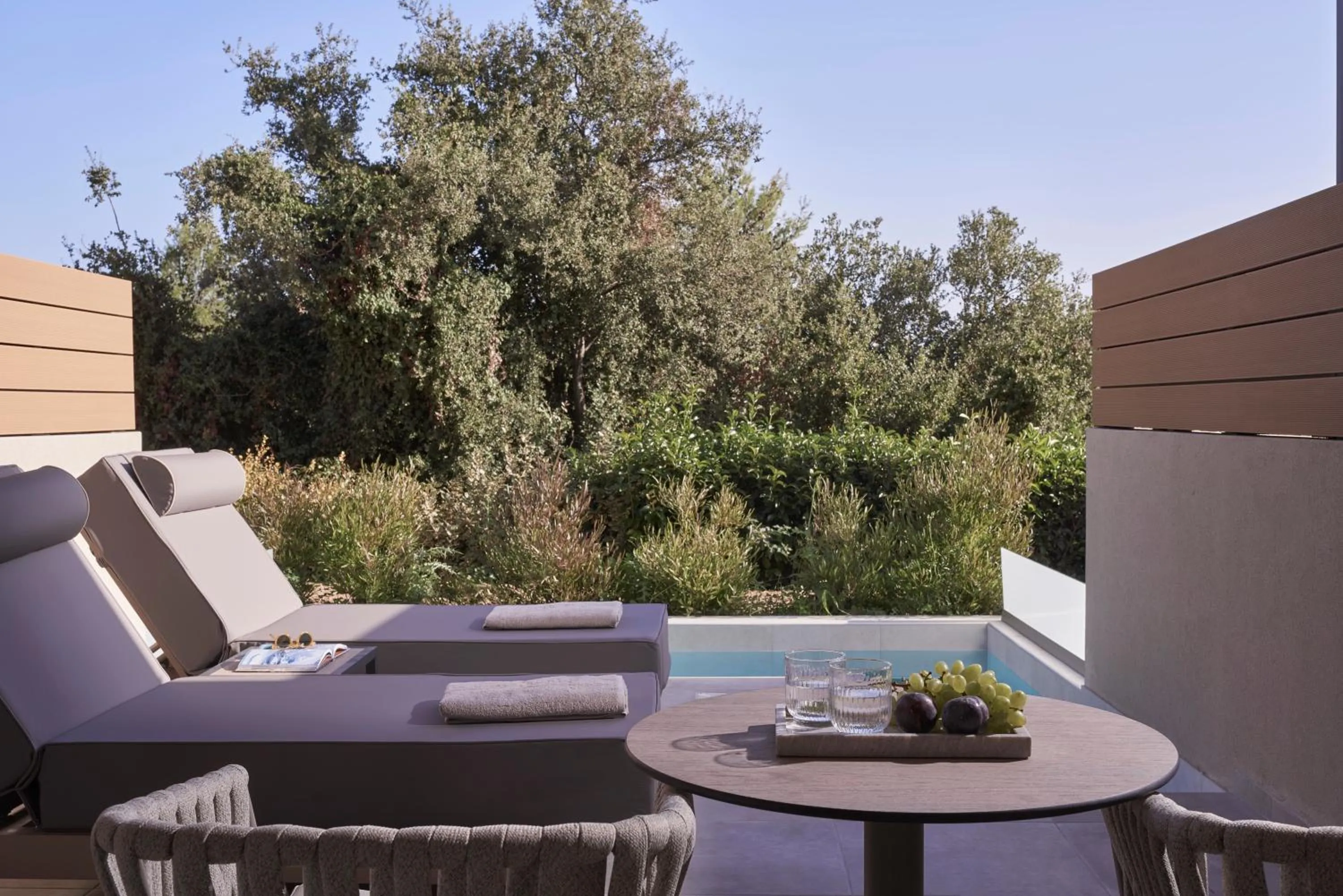 Swimming pool in Celestial All Suites