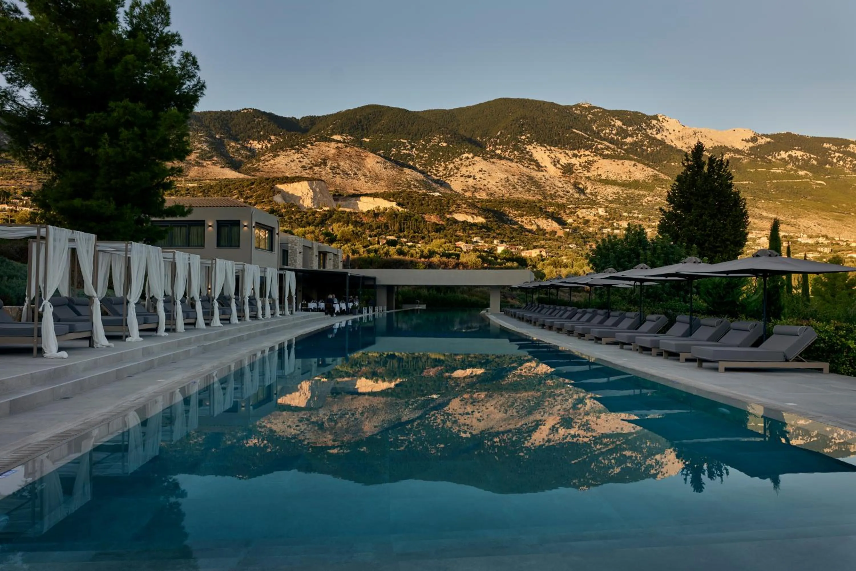 Swimming pool in Celestial All Suites