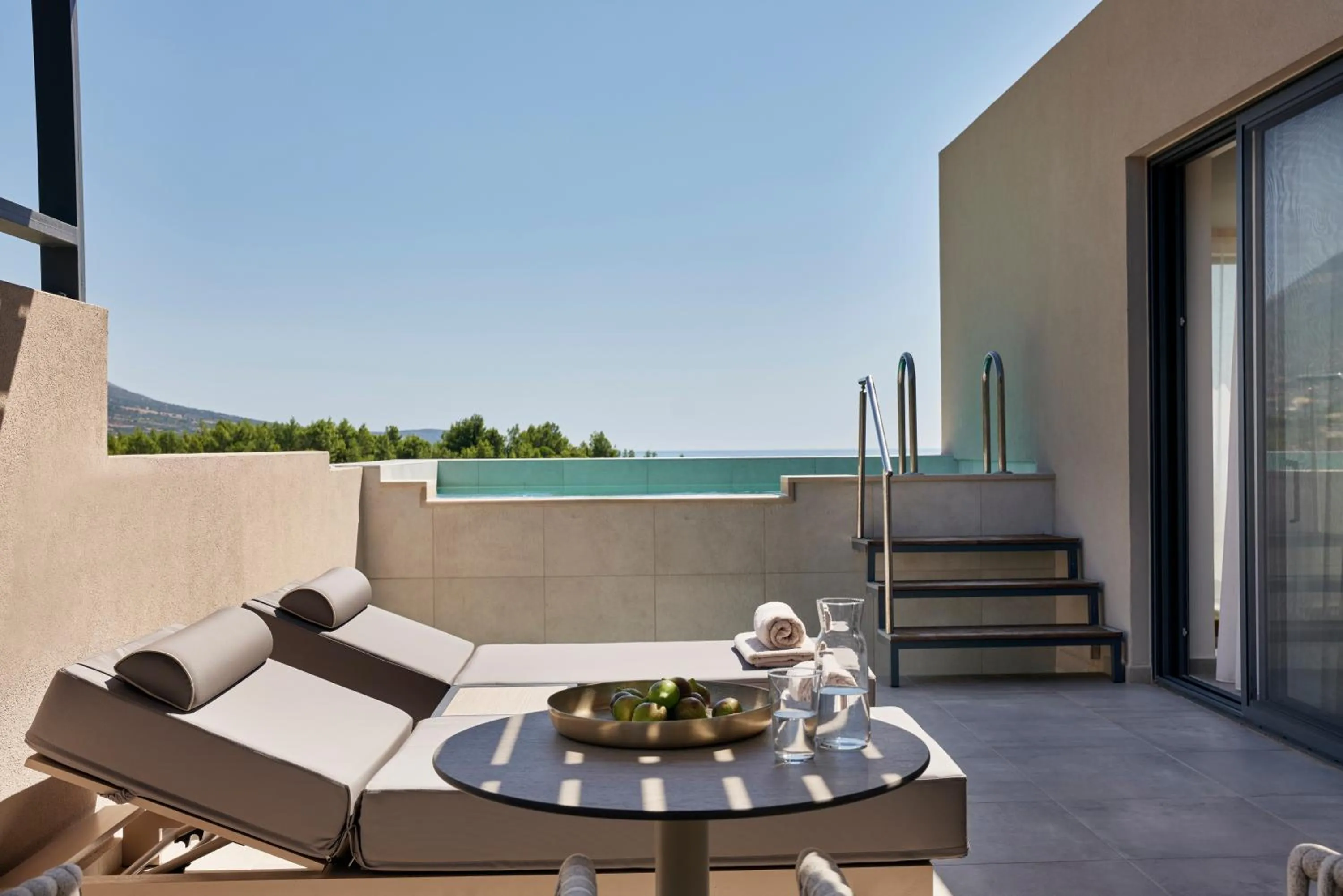 Balcony/Terrace in Celestial All Suites