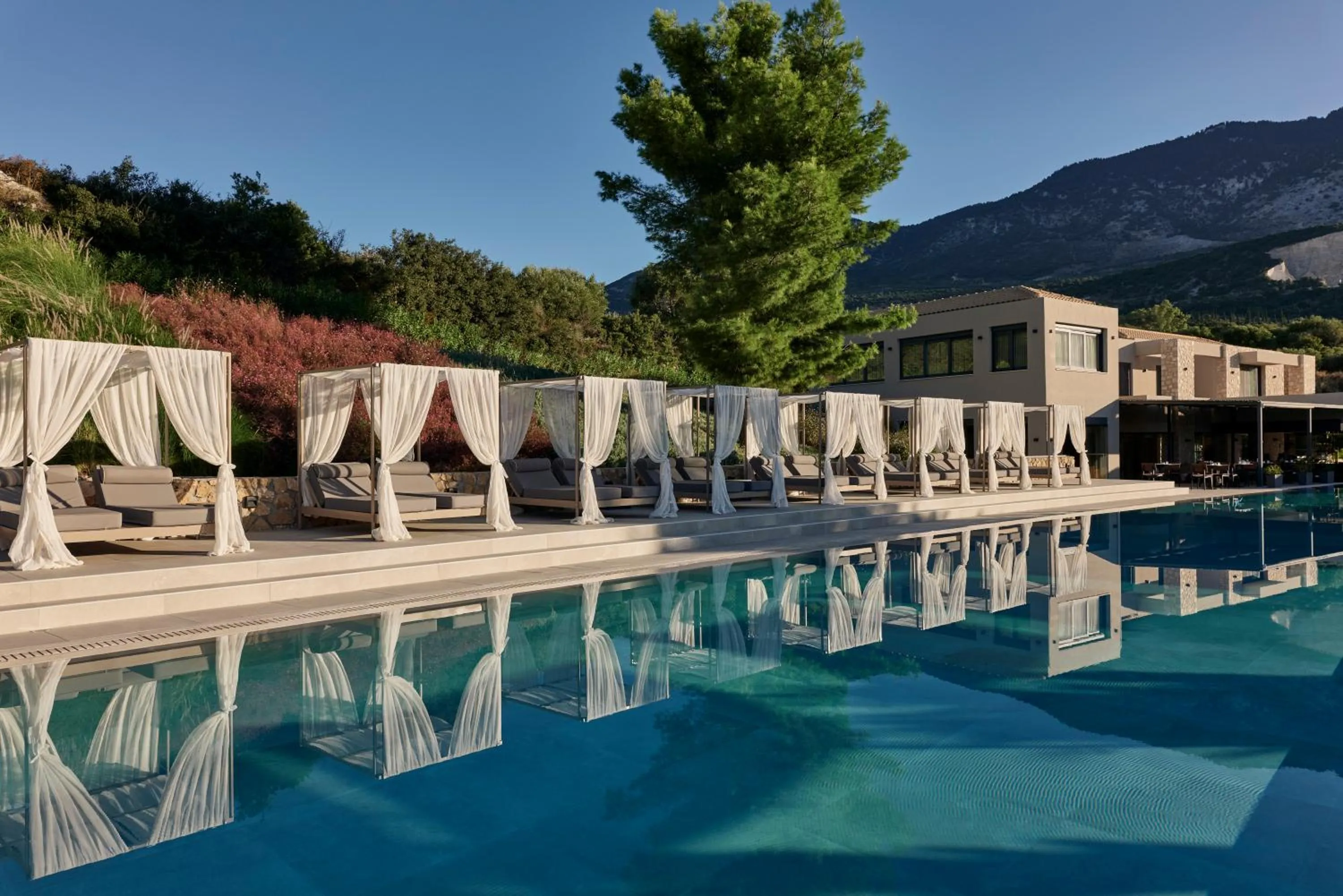 Swimming pool in Celestial All Suites